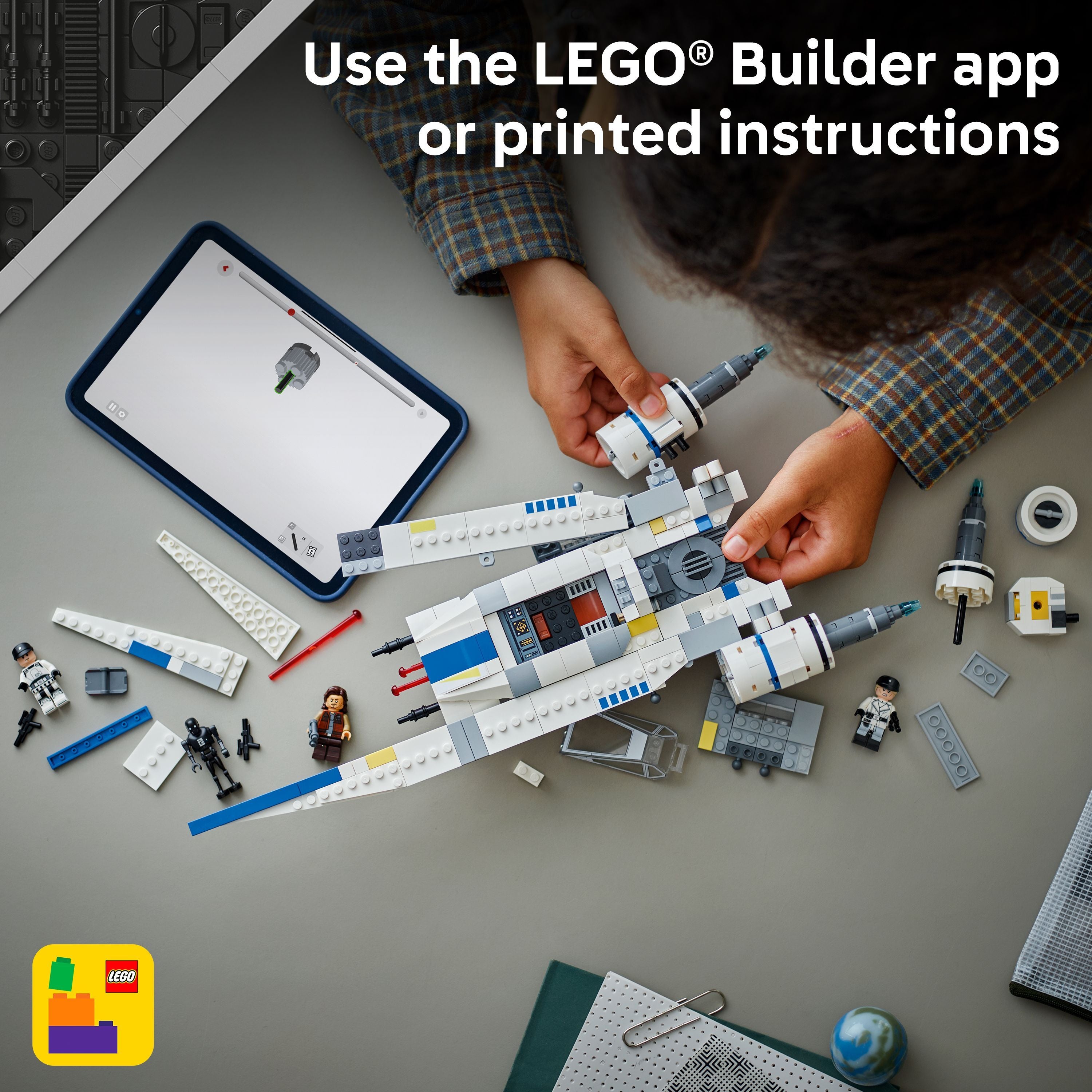 LEGO 75399 Star Wars: Andor Rebel U-Wing Starfighter Buildable Vehicle Model