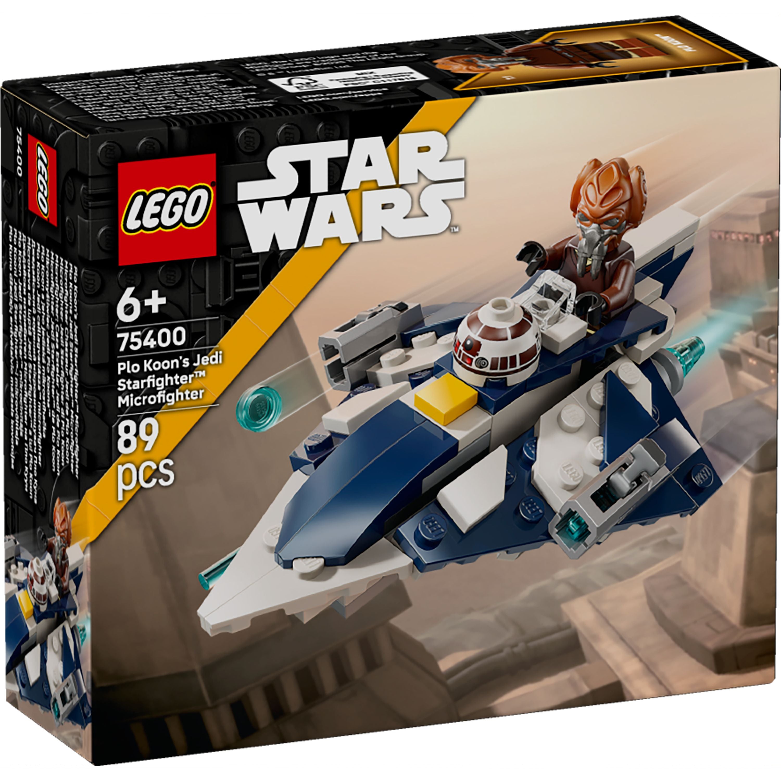 LEGO 75400 Star Wars Plo Koon’s Jedi Starfighter Microfighter