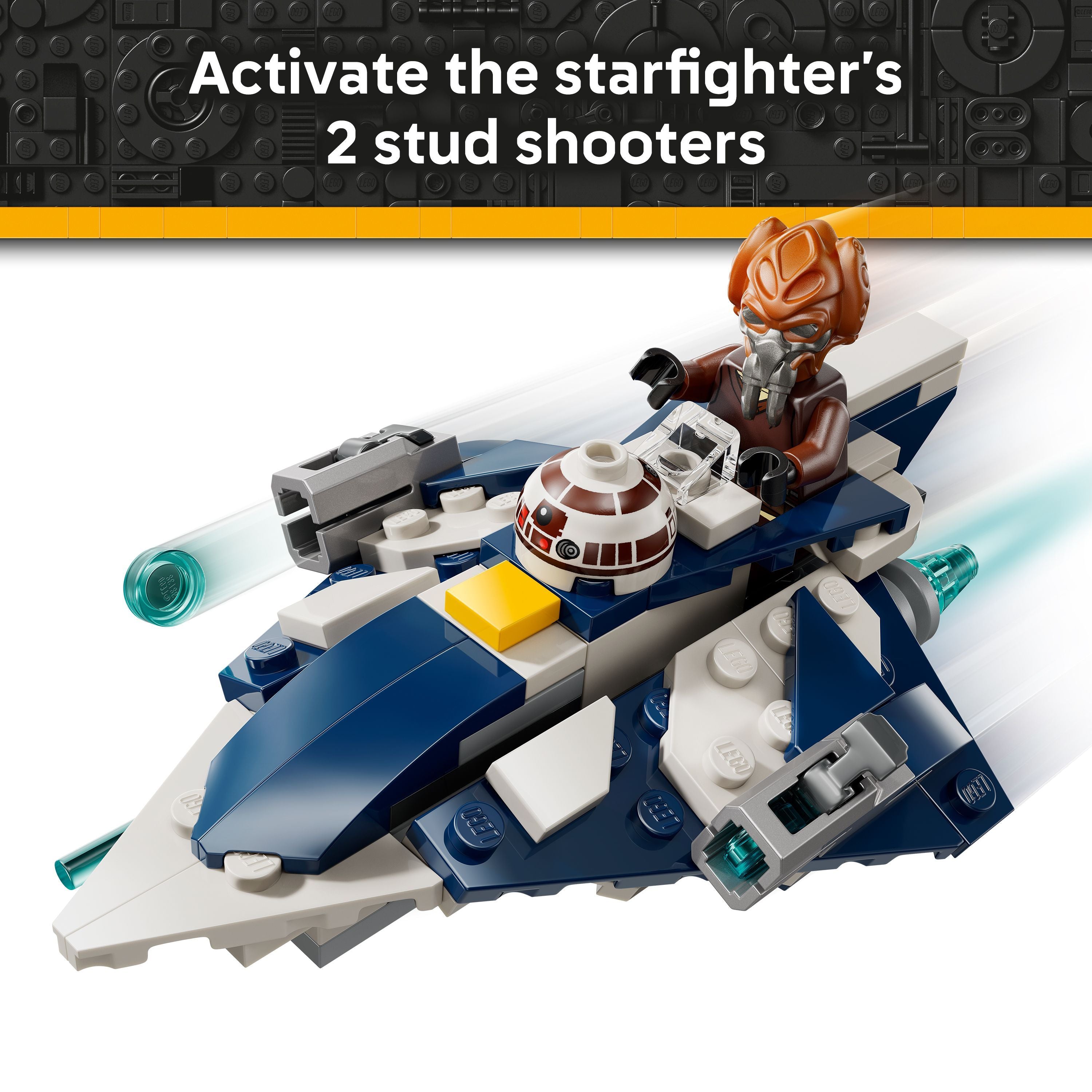 LEGO 75400 Star Wars Plo Koon’s Jedi Starfighter Microfighter