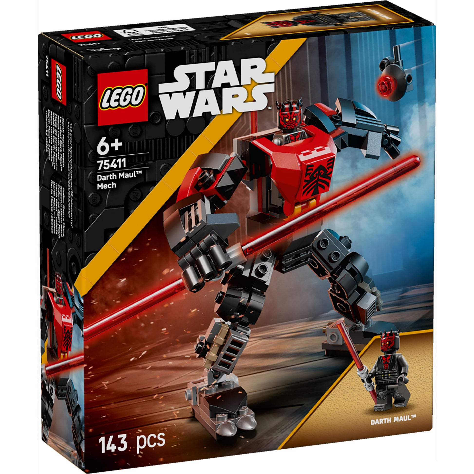 LEGO 75411 Star Wars Darth Maul Mech - Toyworld NZ