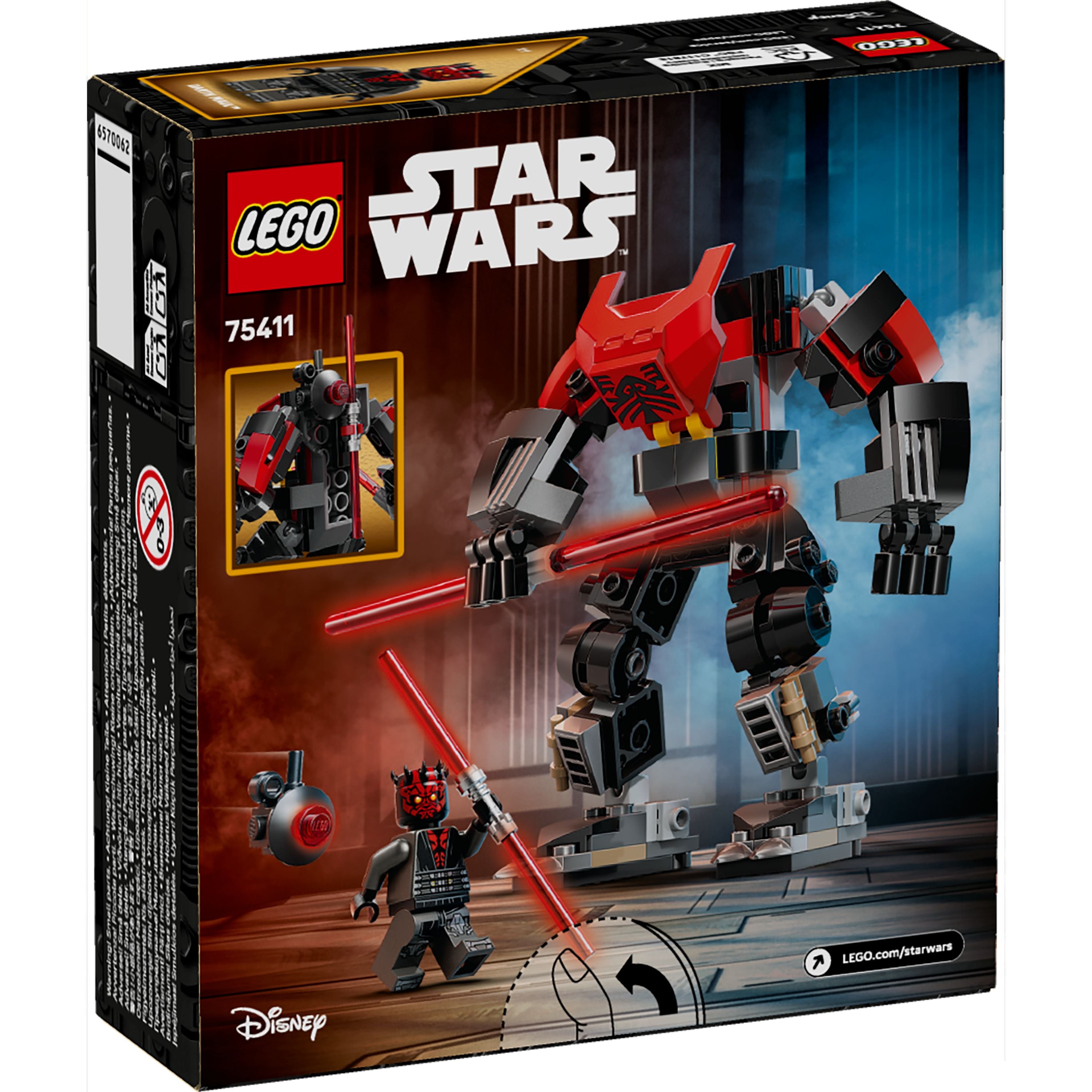 LEGO 75411 Star Wars Darth Maul Mech - Toyworld NZ