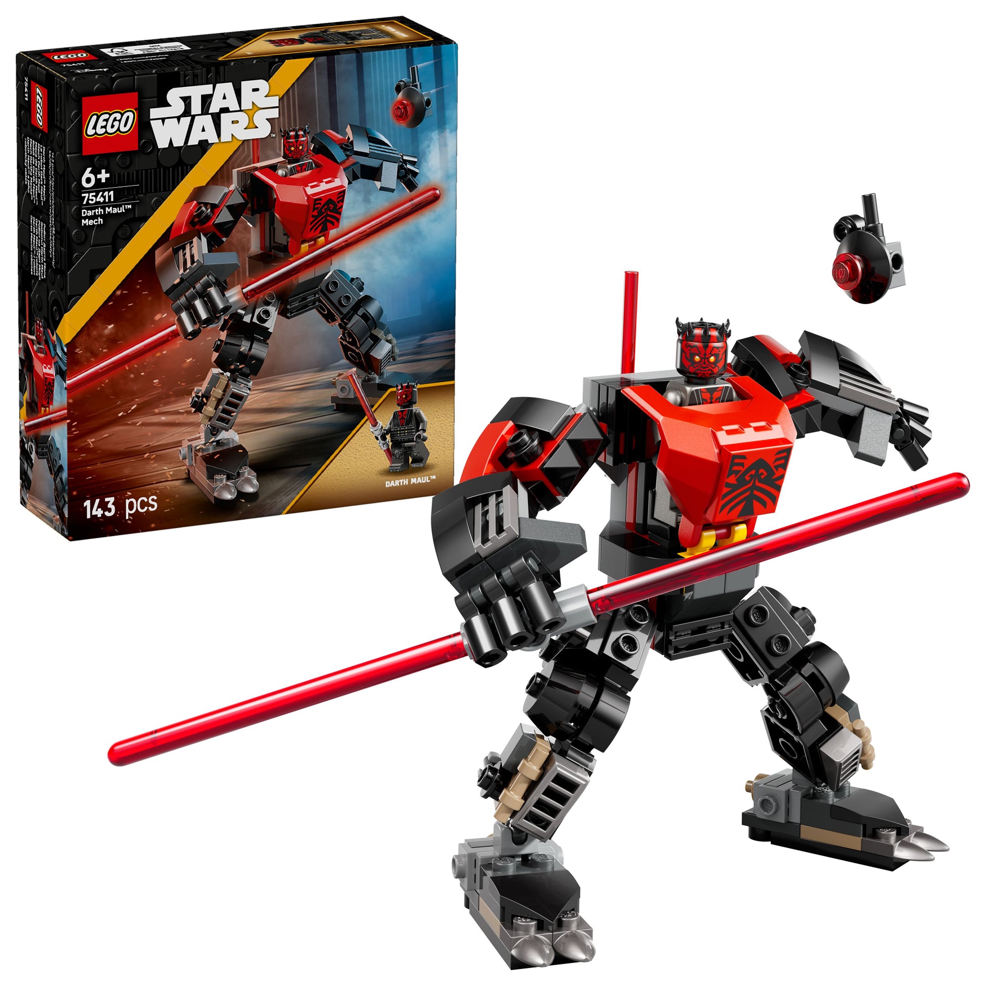 LEGO 75411 Star Wars Darth Maul Mech - Toyworld NZ