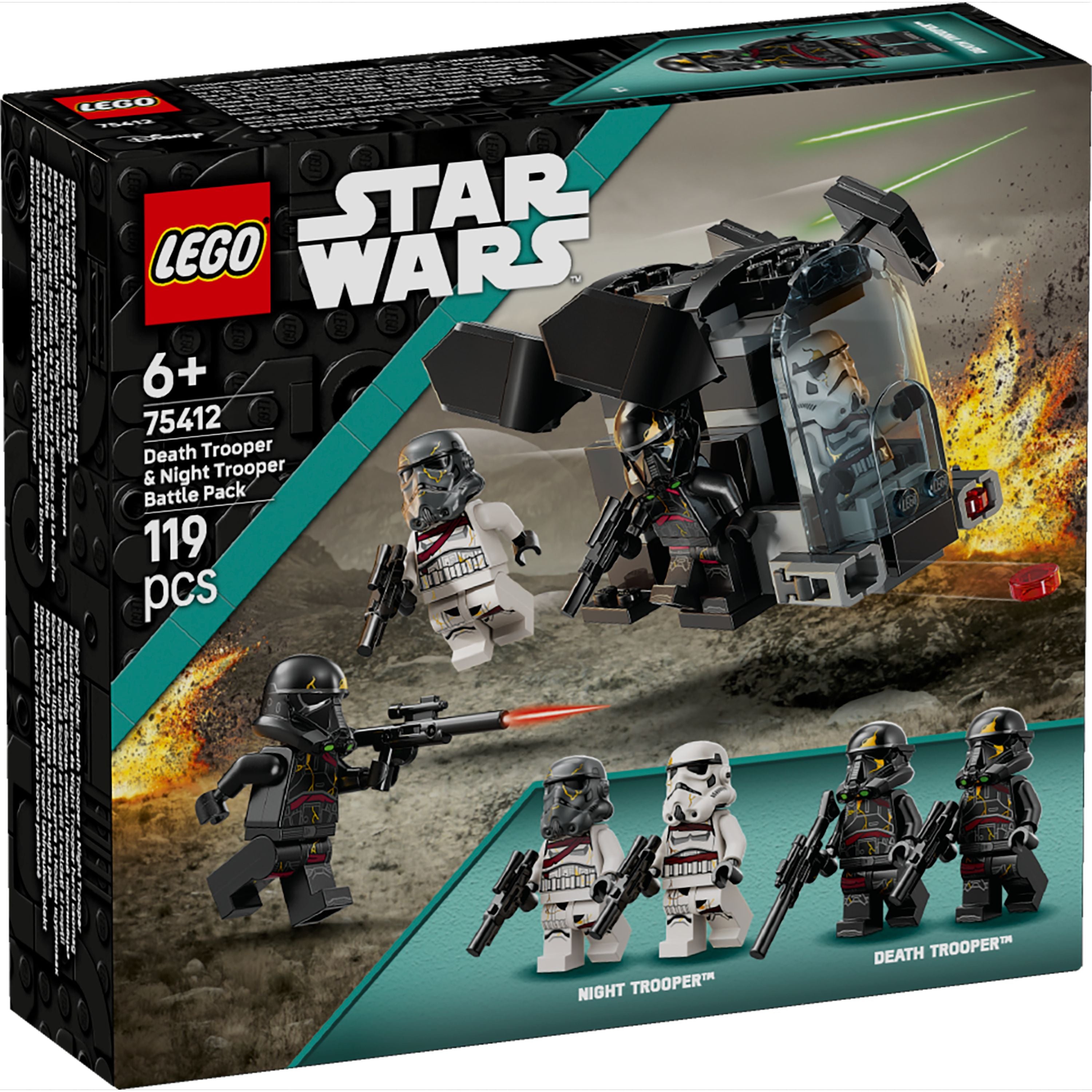 LEGO 75412 Star Wars Death Trooper & Night Trooper Battle Pack