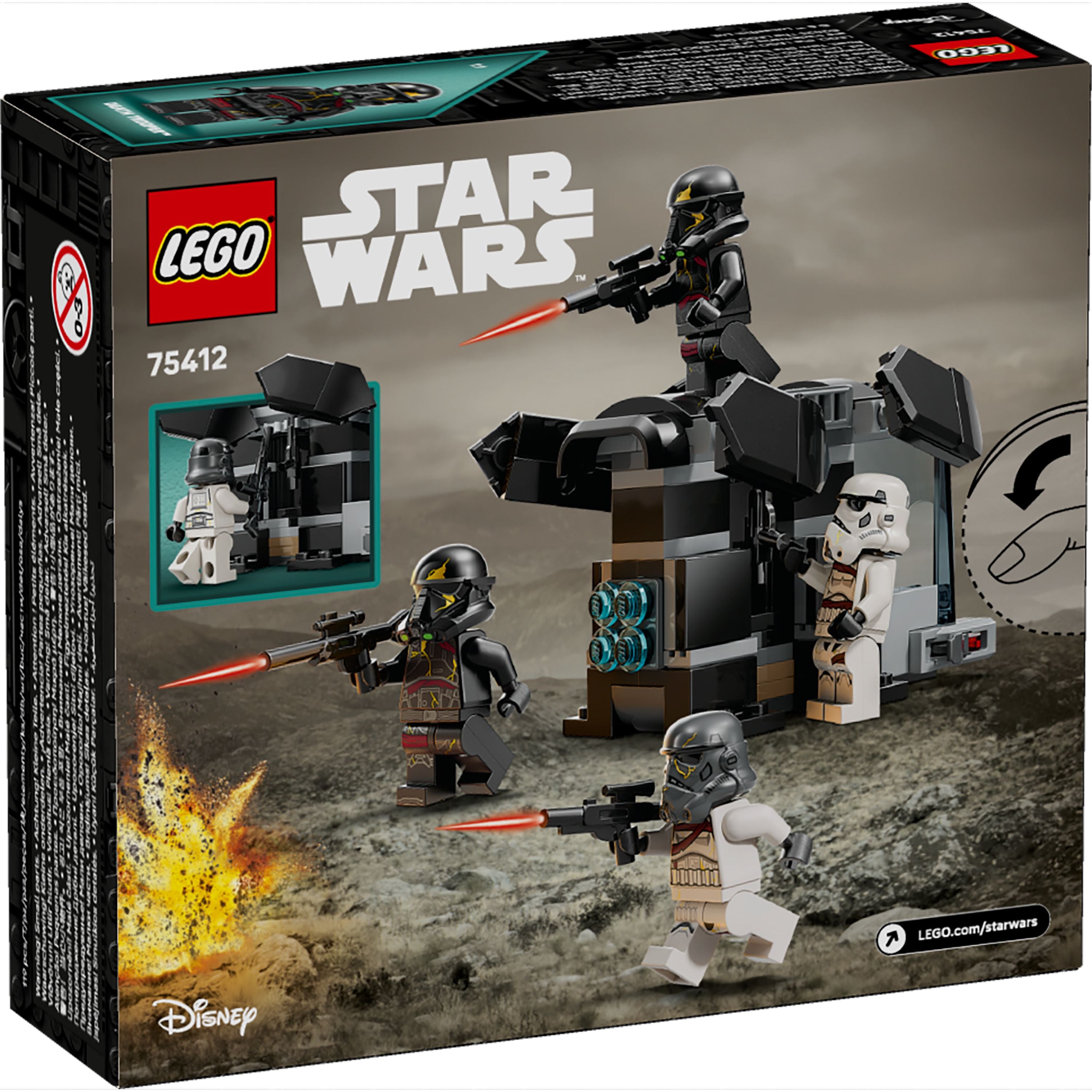 LEGO 75412 Star Wars Death Trooper & Night Trooper Battle Pack