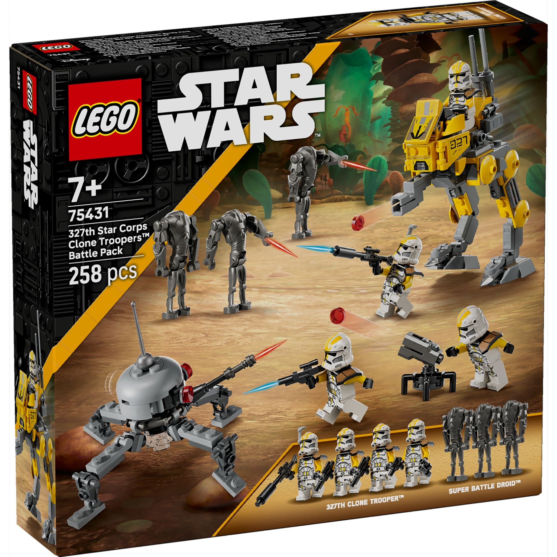 LEGO 75431 Star Wars 327th Star Corps Clone Troopers Battle Pack - Toyworld NZ