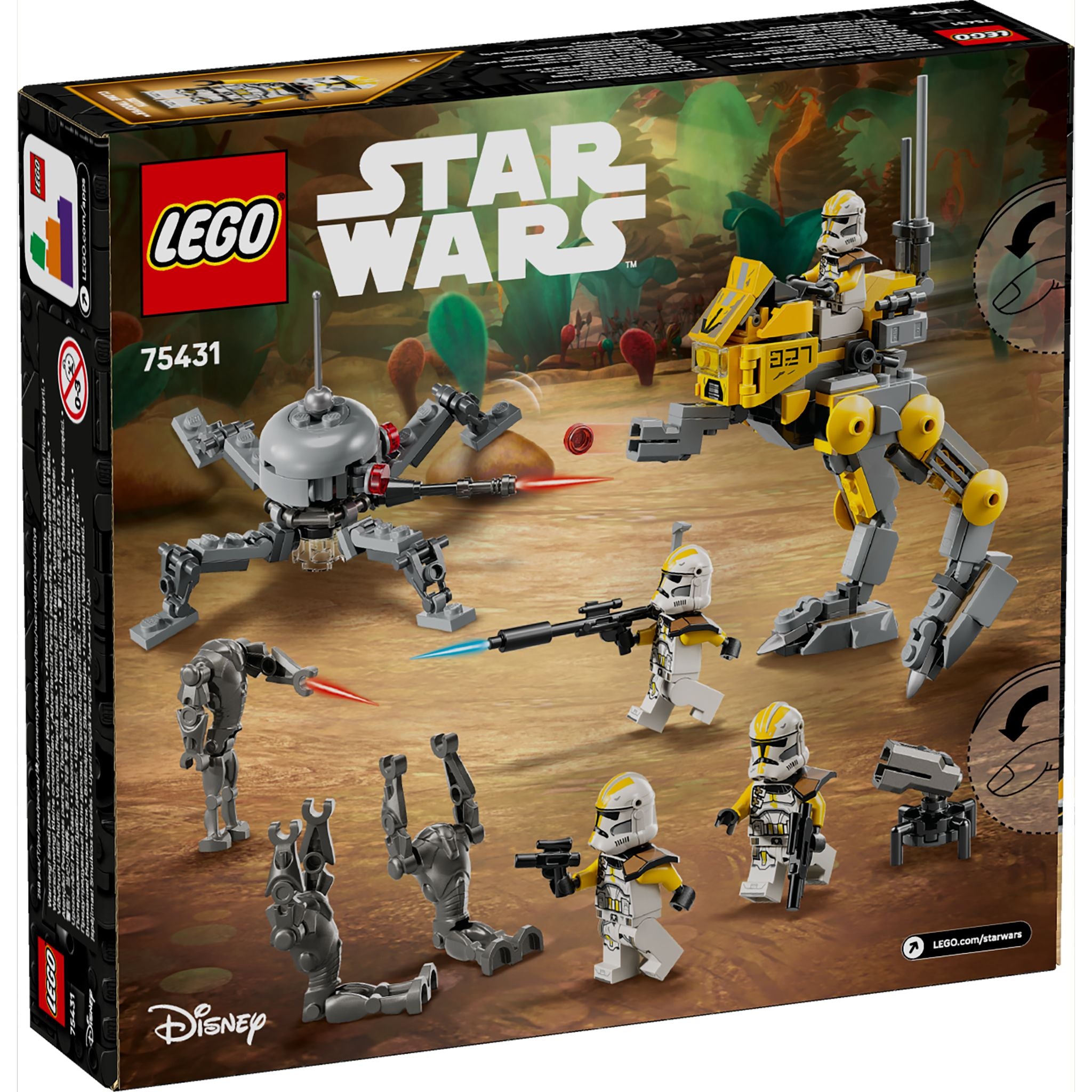 LEGO 75431 Star Wars 327th Star Corps Clone Troopers Battle Pack - Toyworld NZ