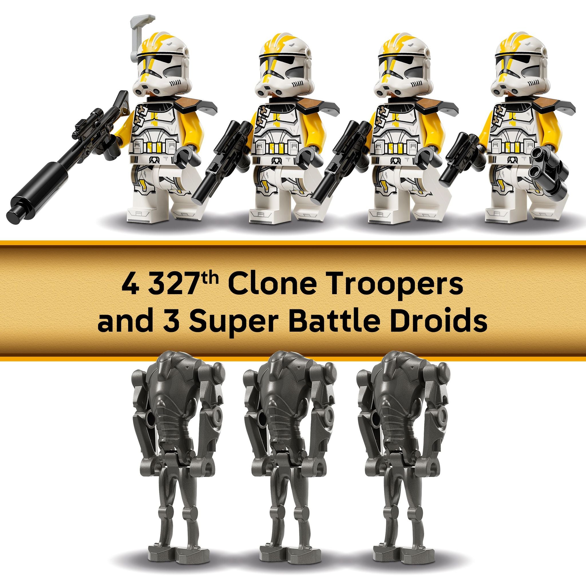 LEGO 75431 Star Wars 327th Star Corps Clone Troopers Battle Pack - Toyworld NZ