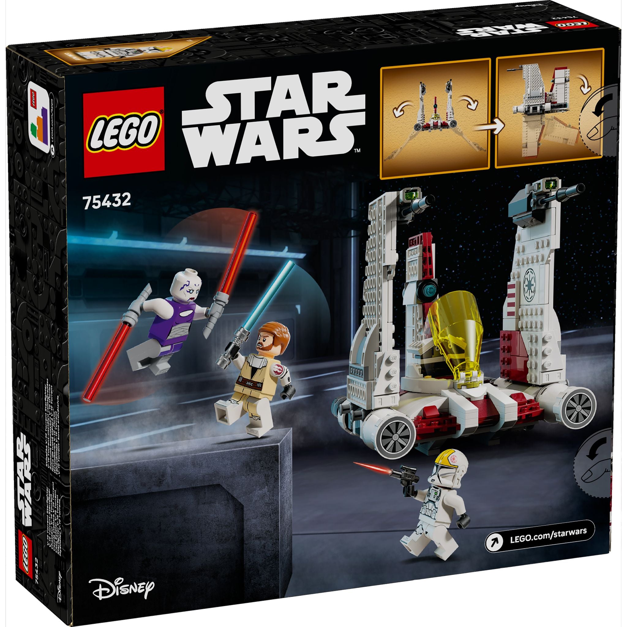 LEGO 75432 Star Wars V-19 Torrent Starfighter – Toyworld NZ