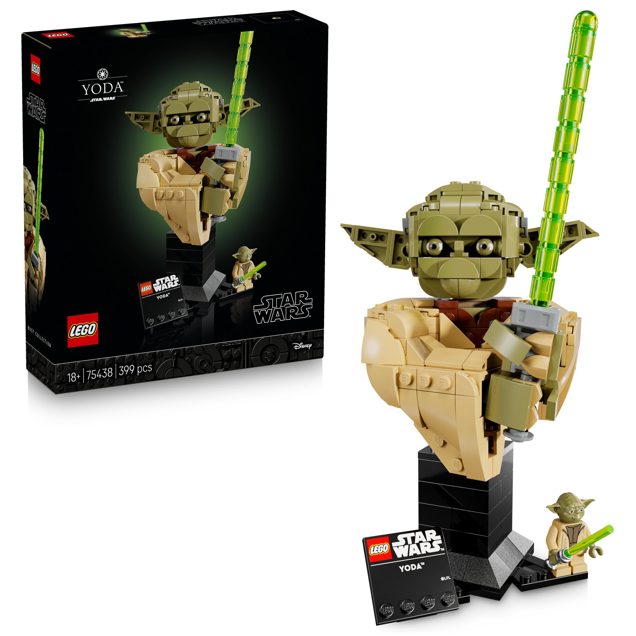 LEGO 75438 Star Wars Yoda Bust