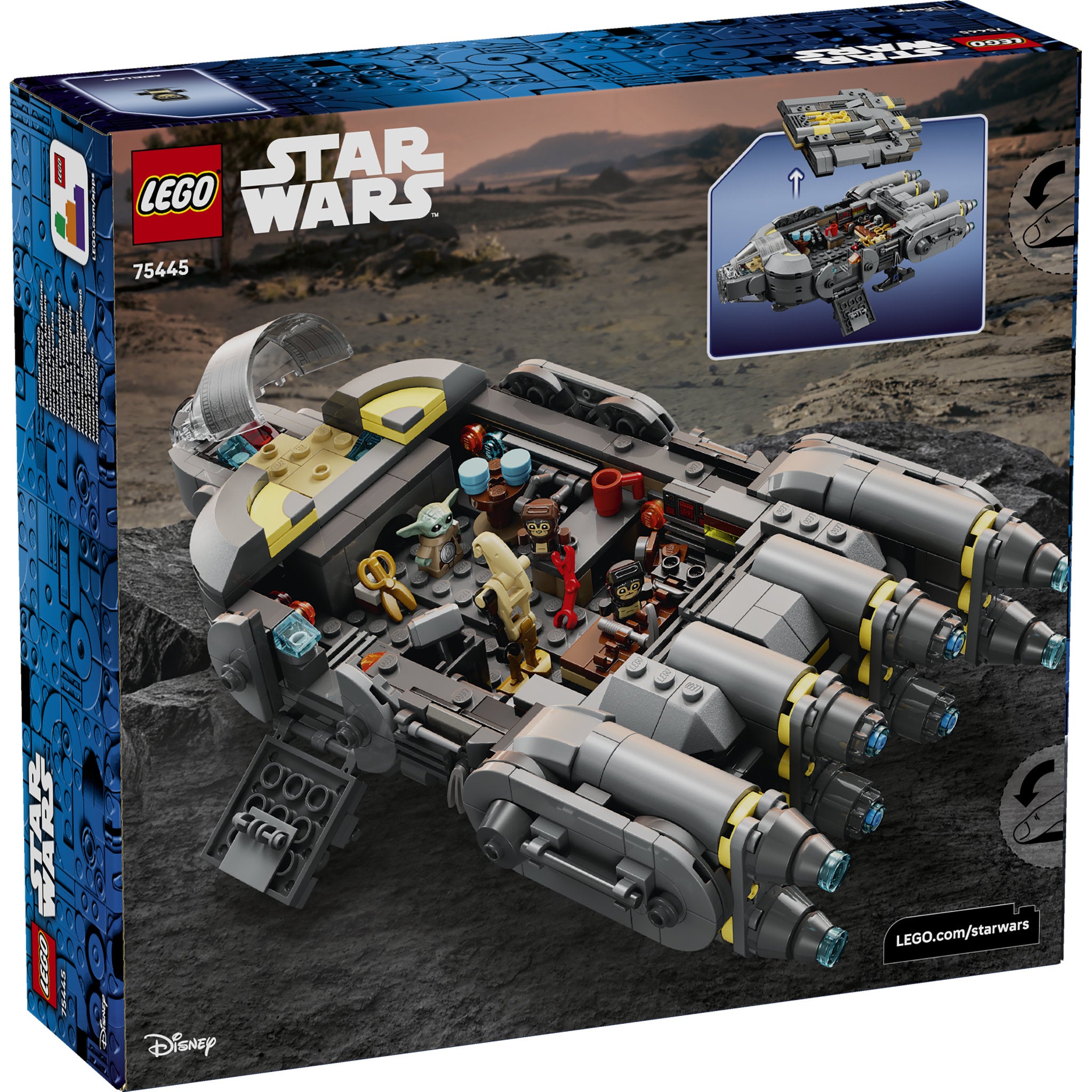 LEGO 75445 Star Wars Anzellan Starship