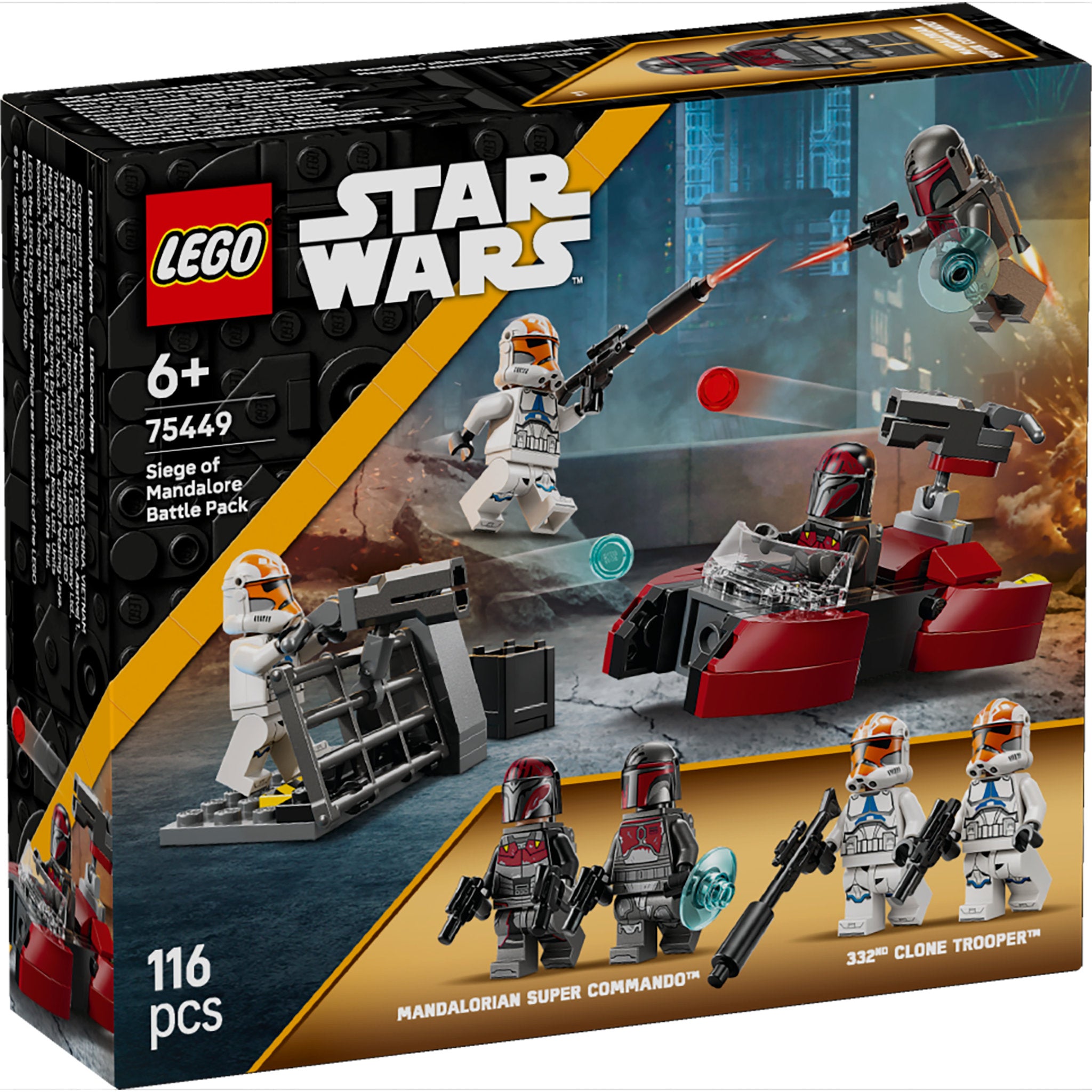 LEGO 75449 Star Wars Siege of Mandalore Battle Pack