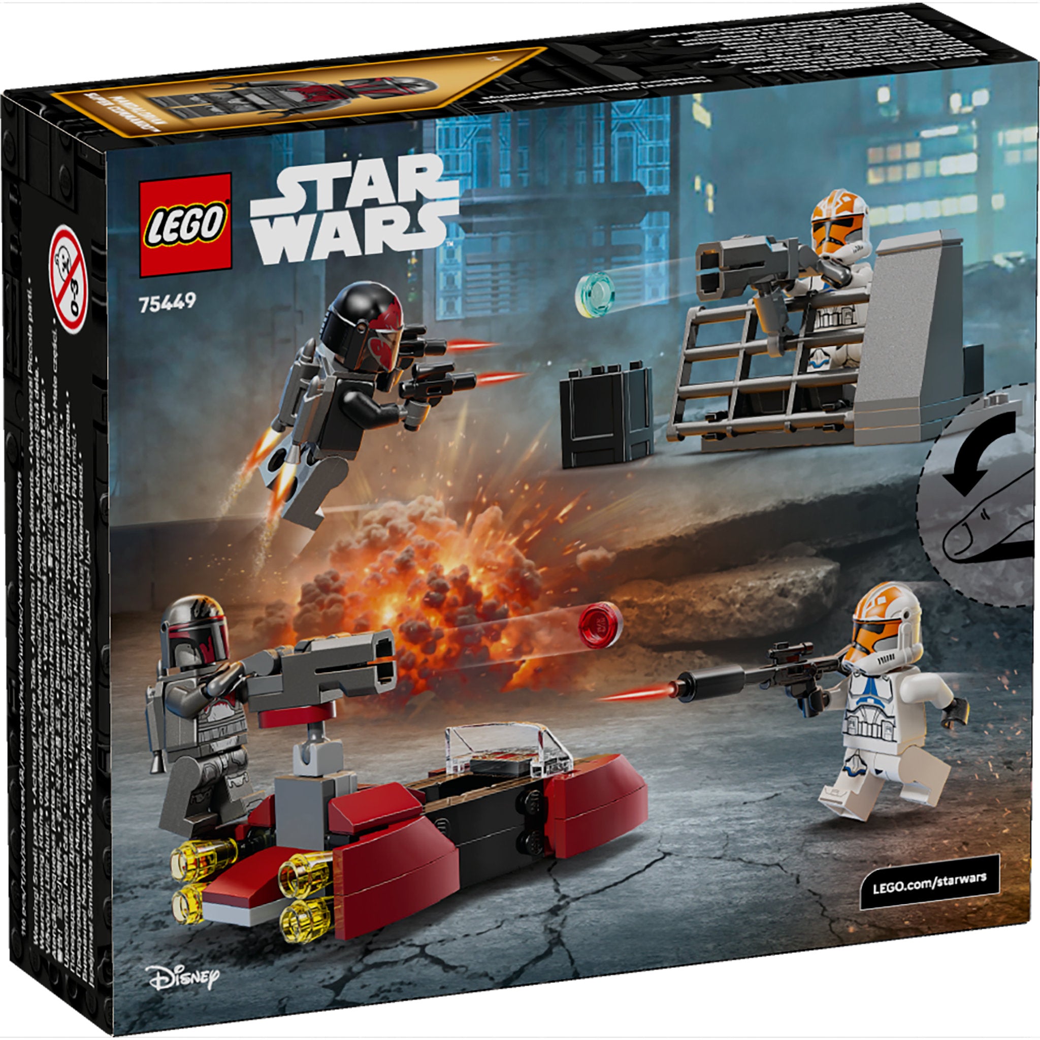 LEGO 75449 Star Wars Siege of Mandalore Battle Pack