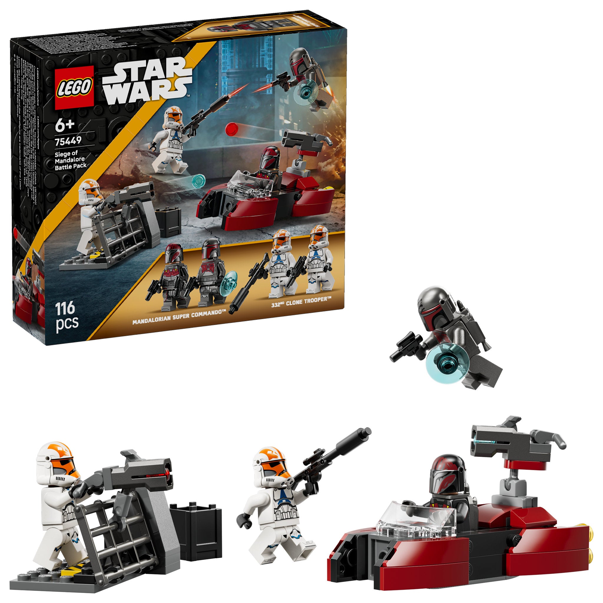 LEGO 75449 Star Wars Siege of Mandalore Battle Pack