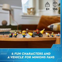 LEGO 75580 Despicable Me 4 Minions And Banana Car