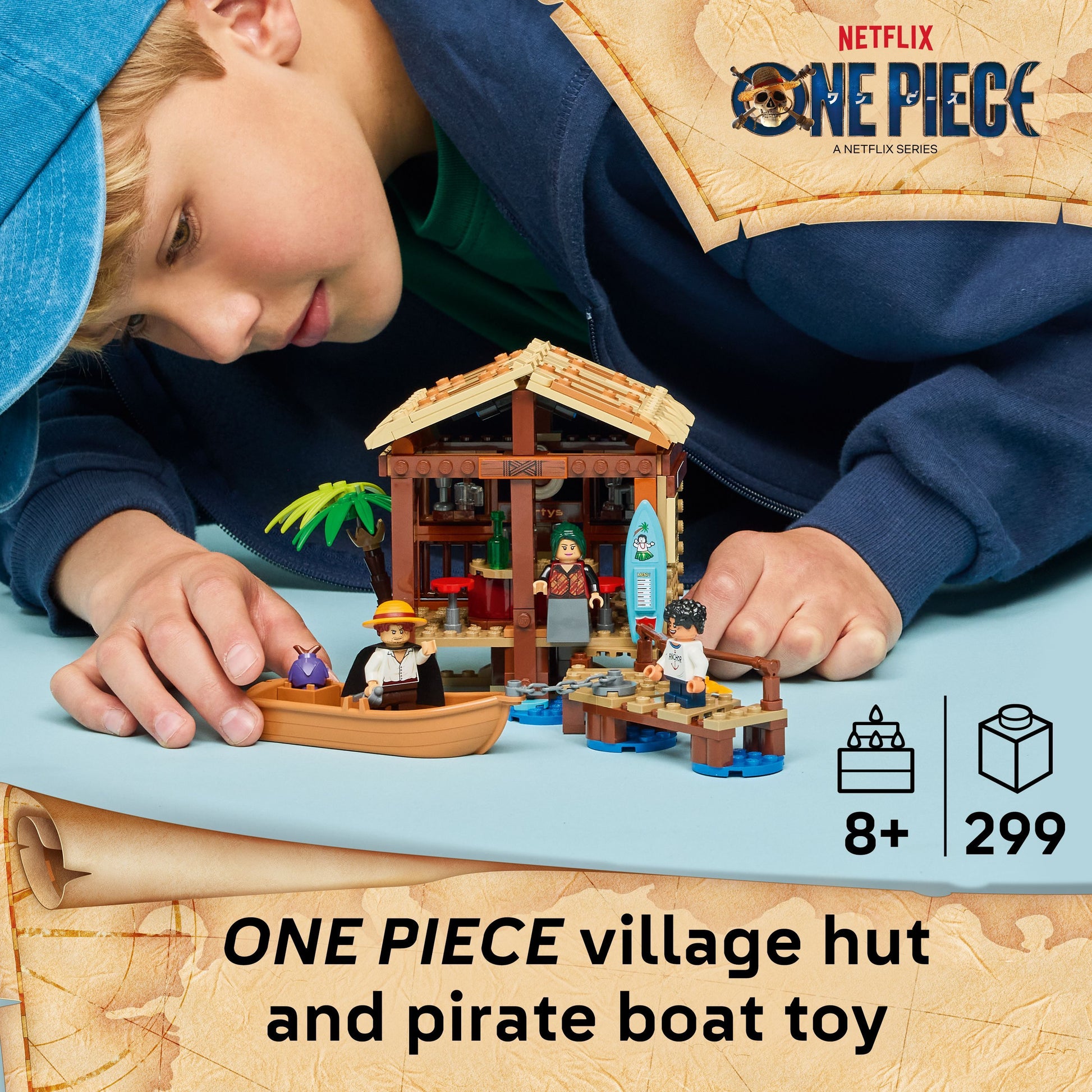 LEGO 75636 ONE PIECE Windmill Village Hut - Toyworld NZ