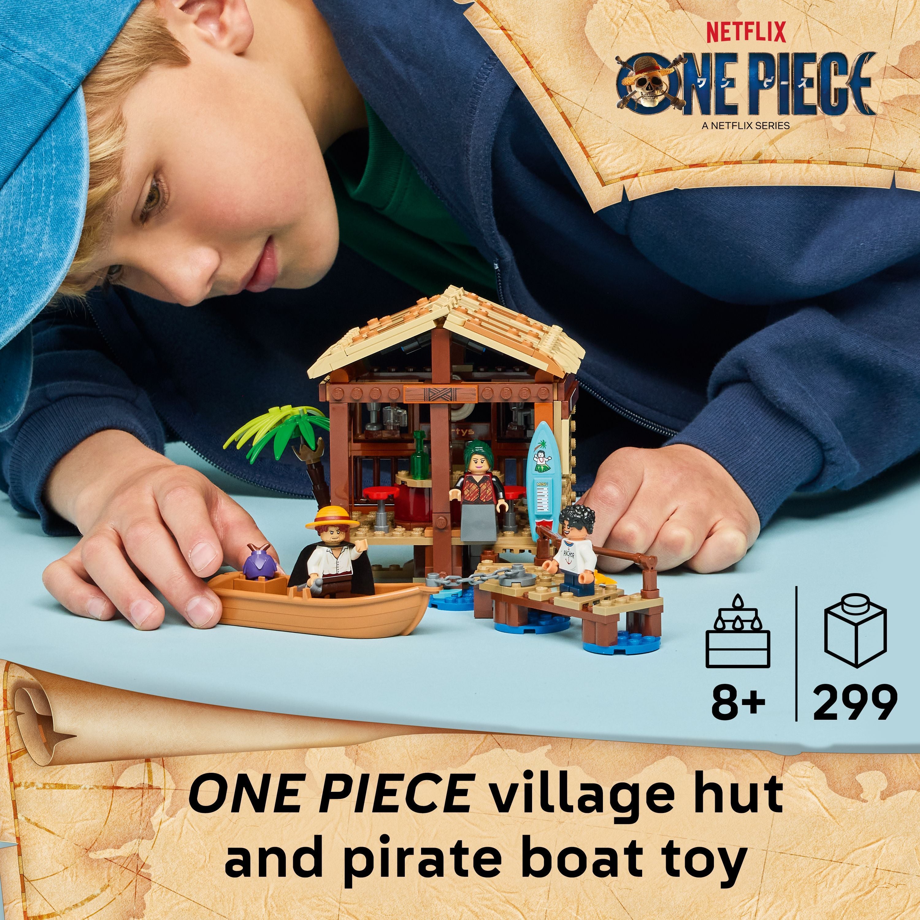 LEGO 75636 ONE PIECE Windmill Village Hut - Toyworld NZ