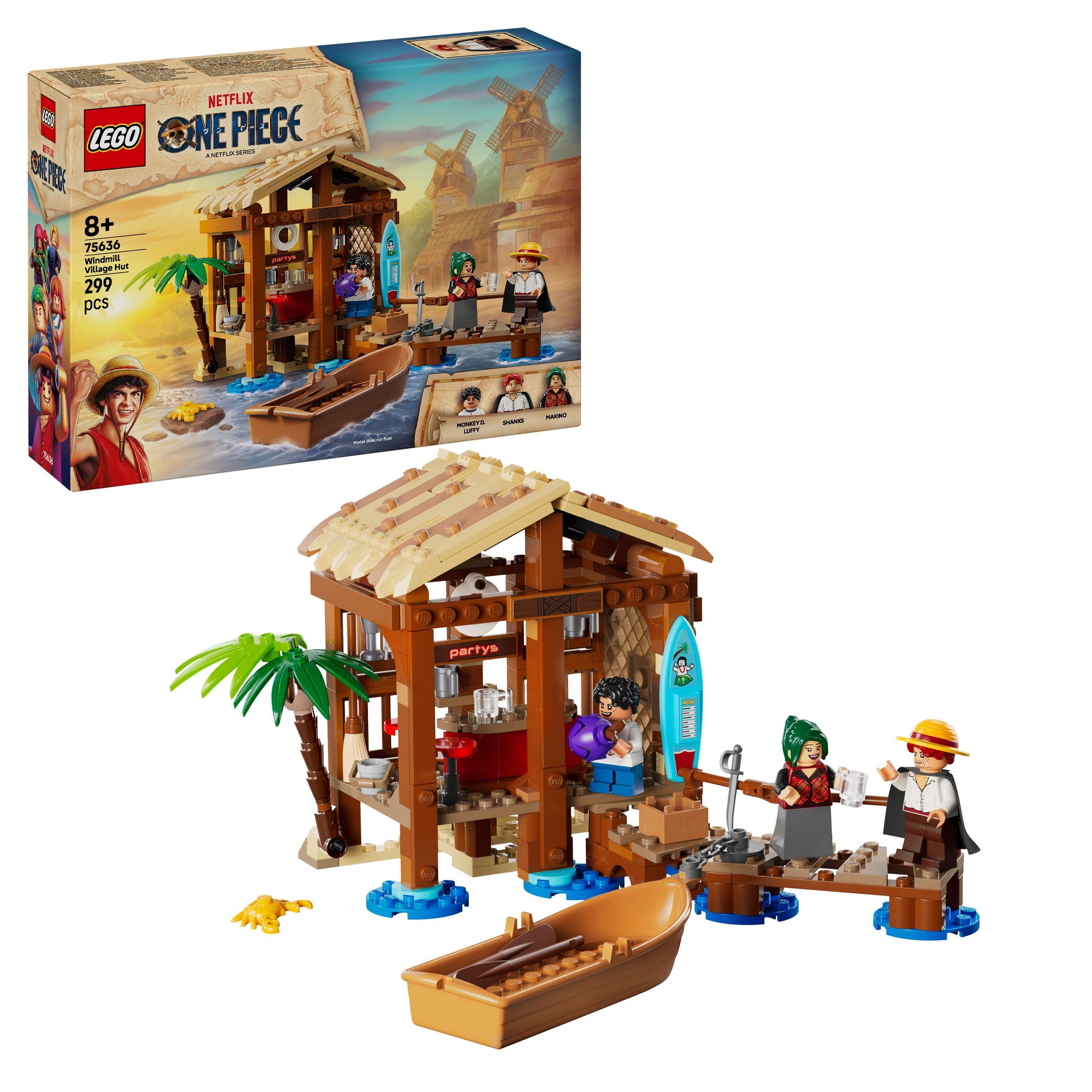LEGO 75636 ONE PIECE Windmill Village Hut - Toyworld NZ
