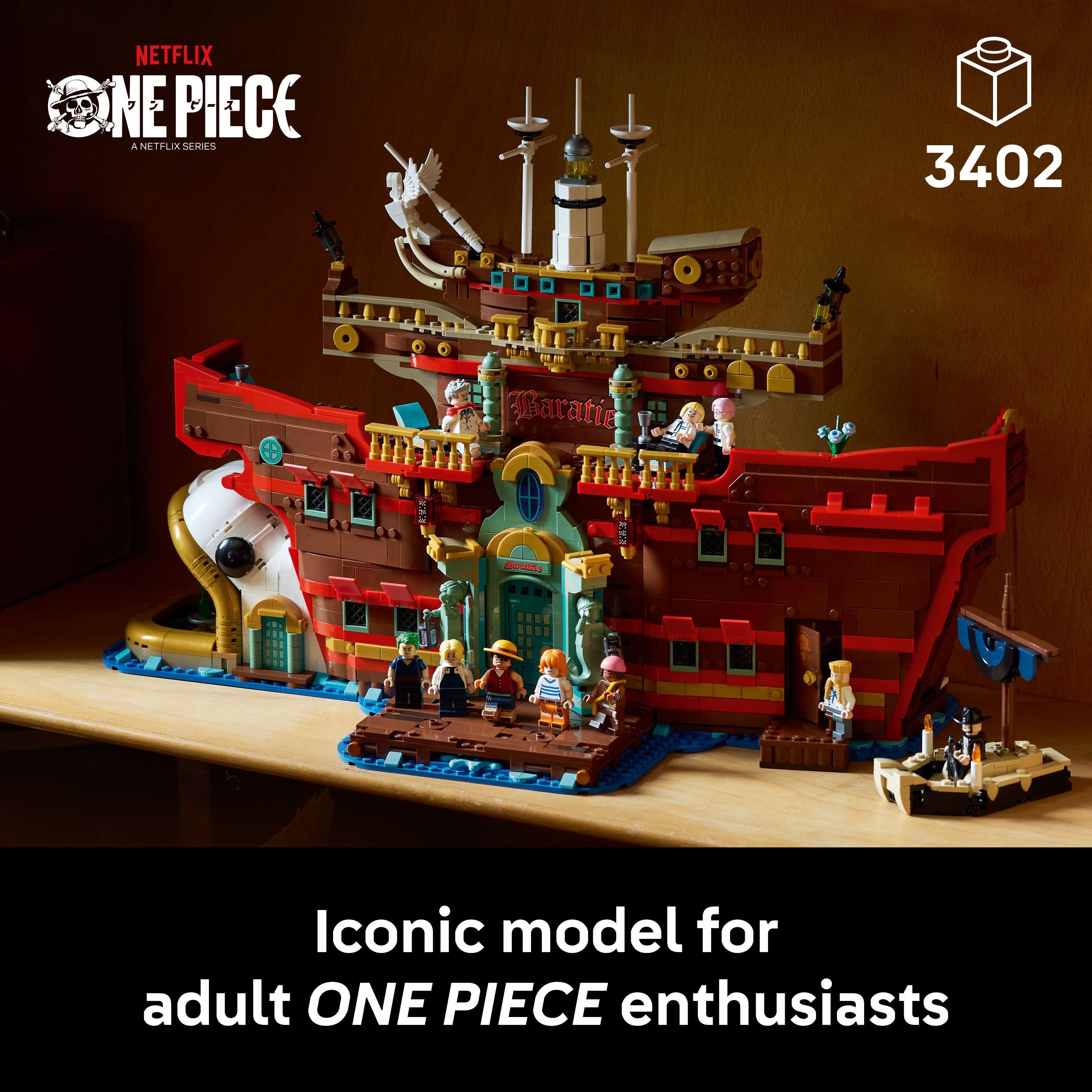LEGO 75640 ONE PIECE The Baratie Floating Restaurant