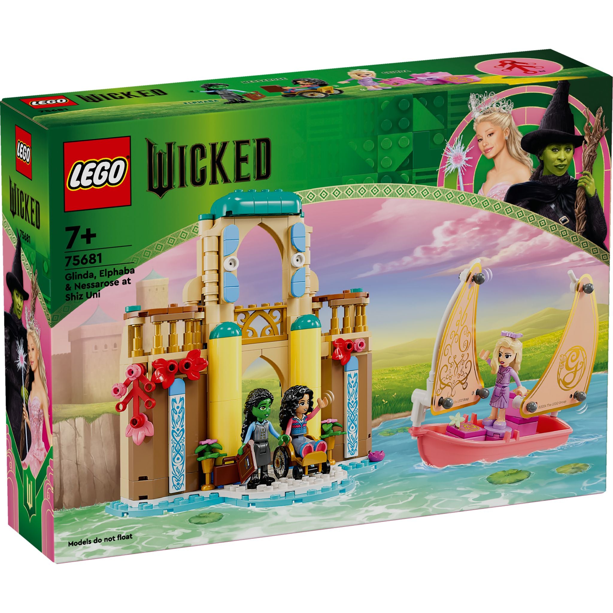 LEGO 75681 Wicked Glinda, Elphaba & Nessarose at Shiz University
