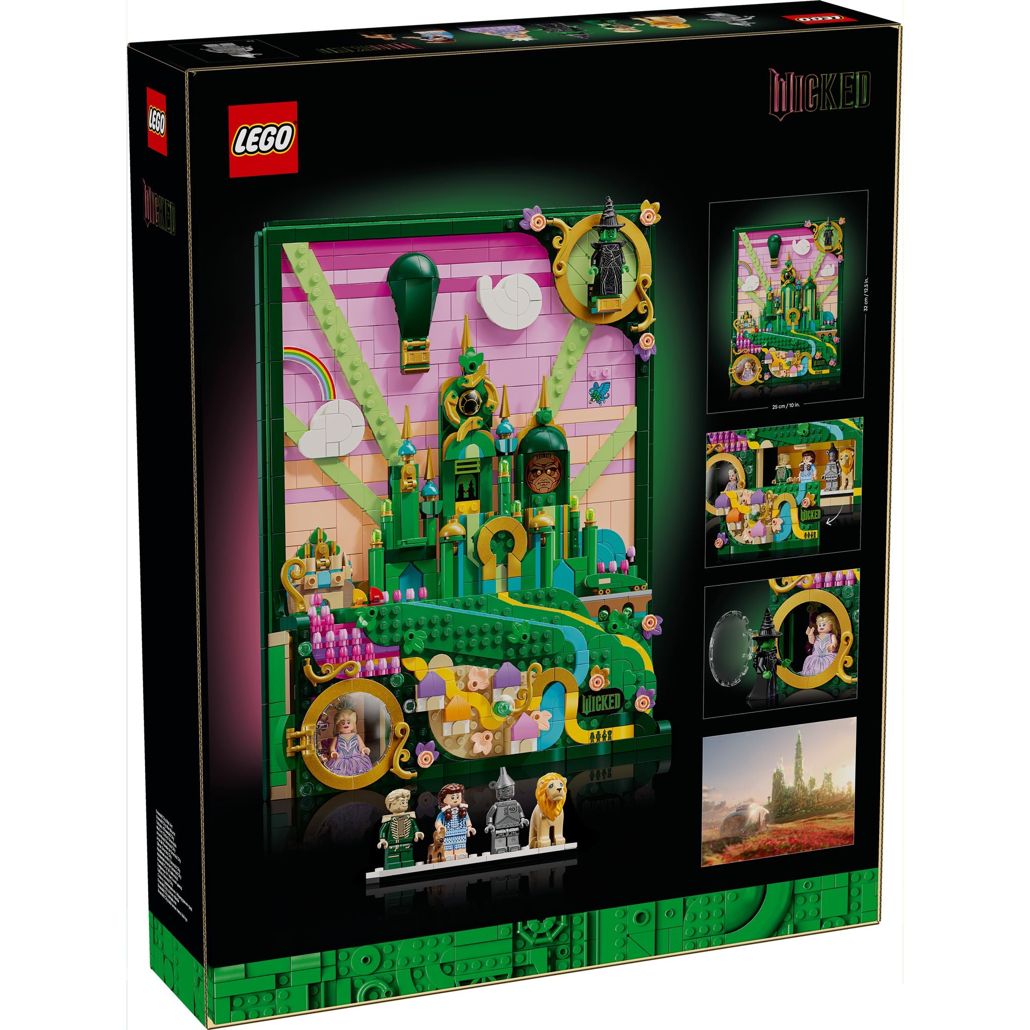 LEGO 75685 Wicked Emerald City Wall Art