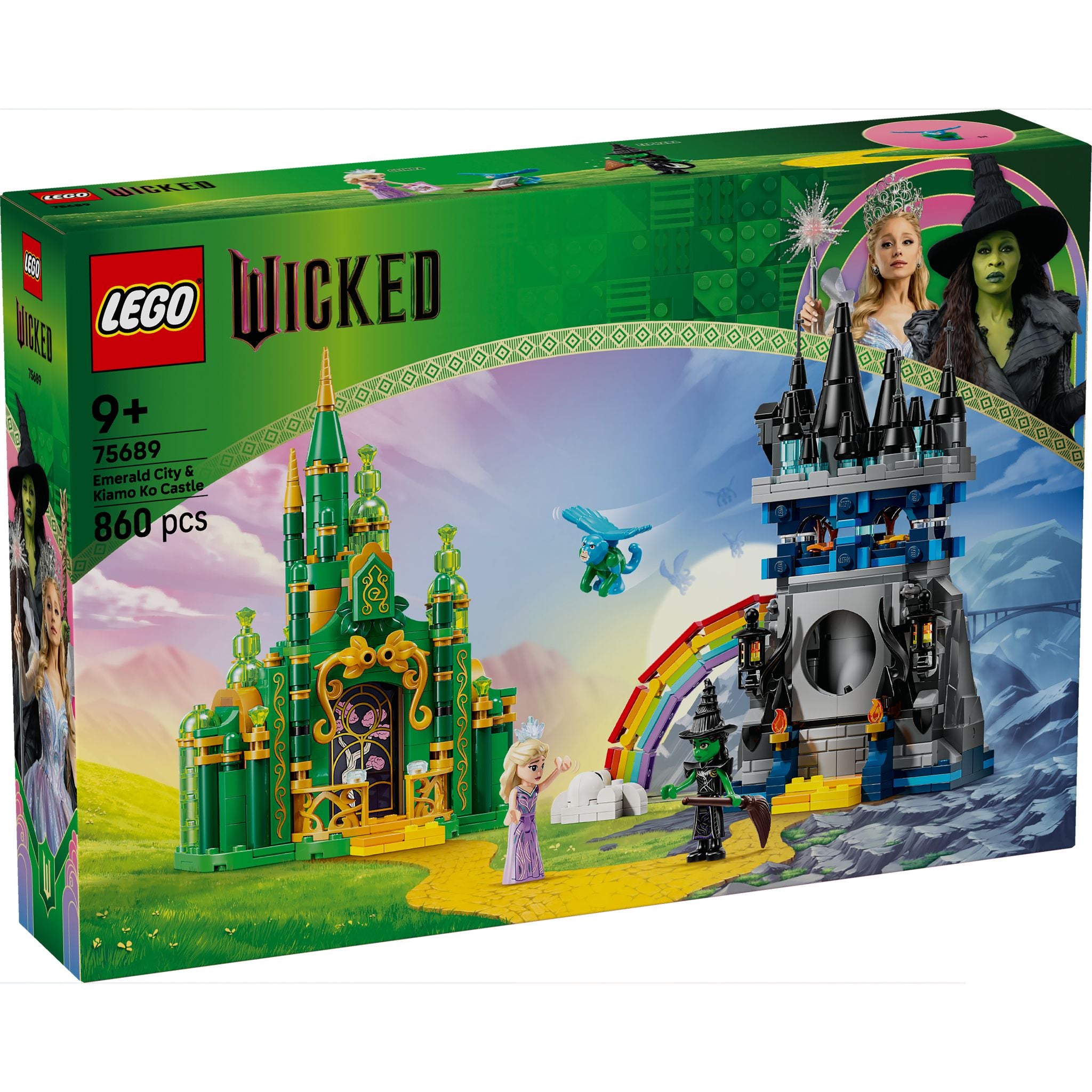 LEGO 75689 Wicked Emerald City & Kiamo Ko Castle