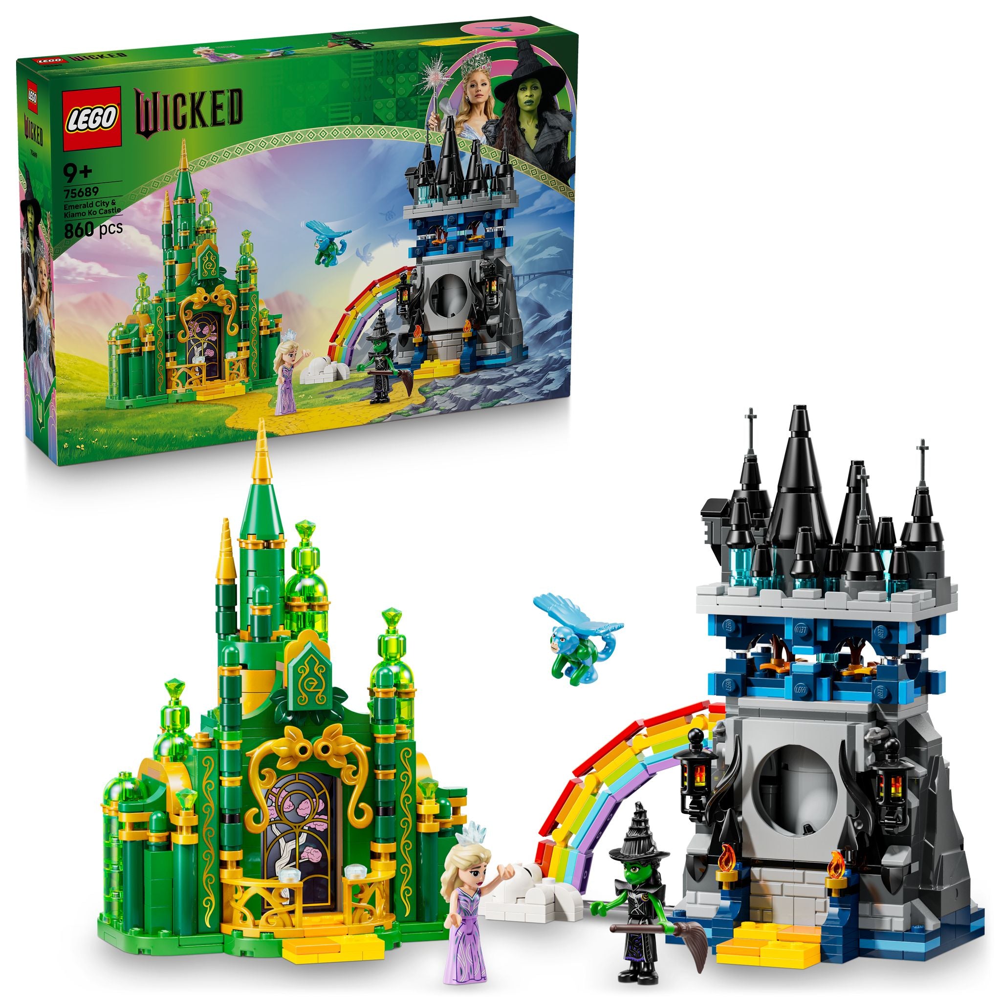 LEGO 75689 Wicked Emerald City & Kiamo Ko Castle