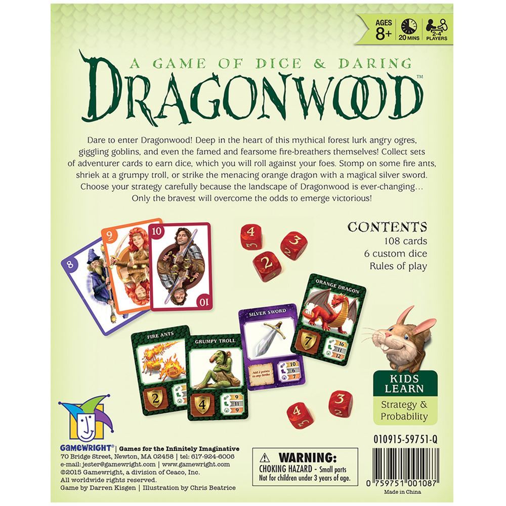 Dragonwood Card & Dice Game