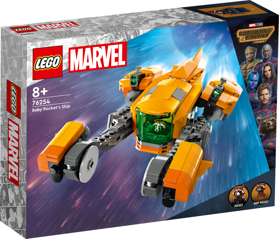LEGO 76254 Super Heroes Marvel Baby Rocket's Ship