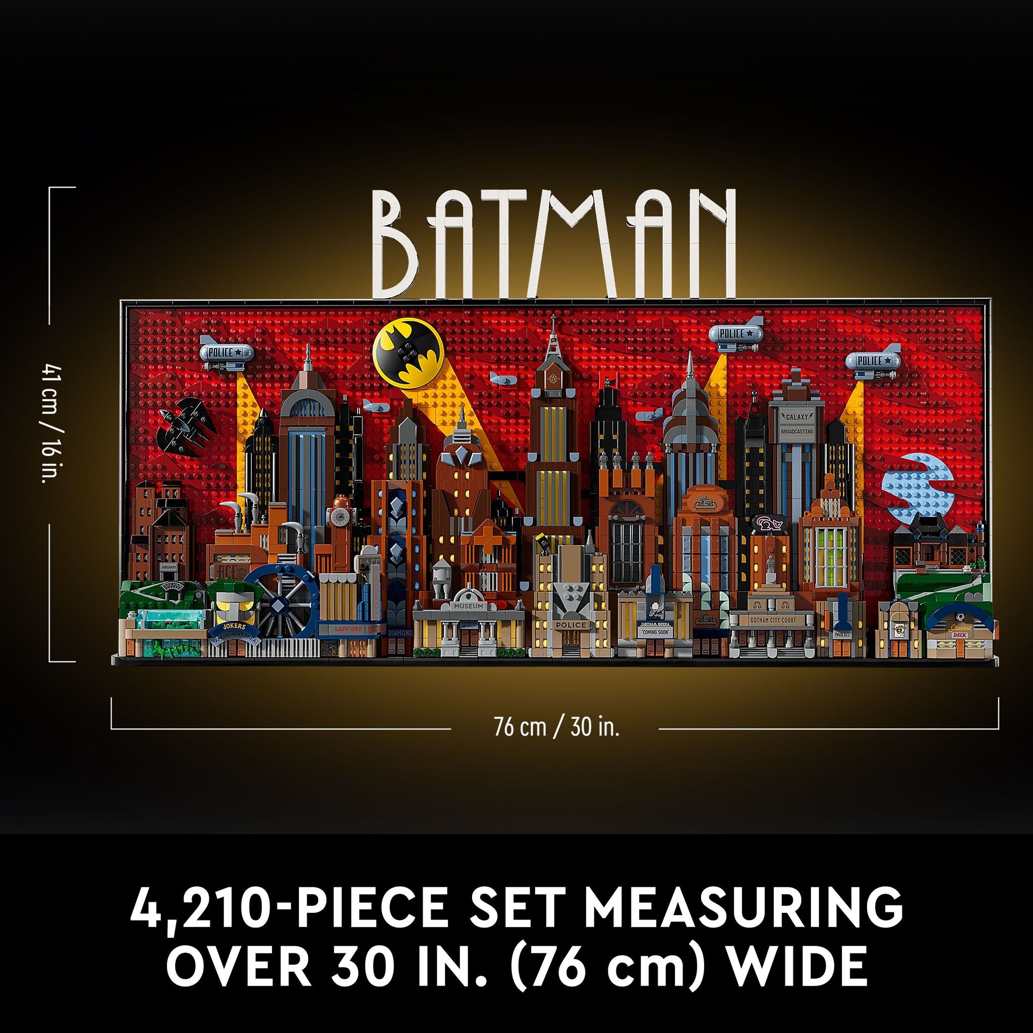 LEGO 76271 Super Heroes Batman: The Animated Series Gotham City