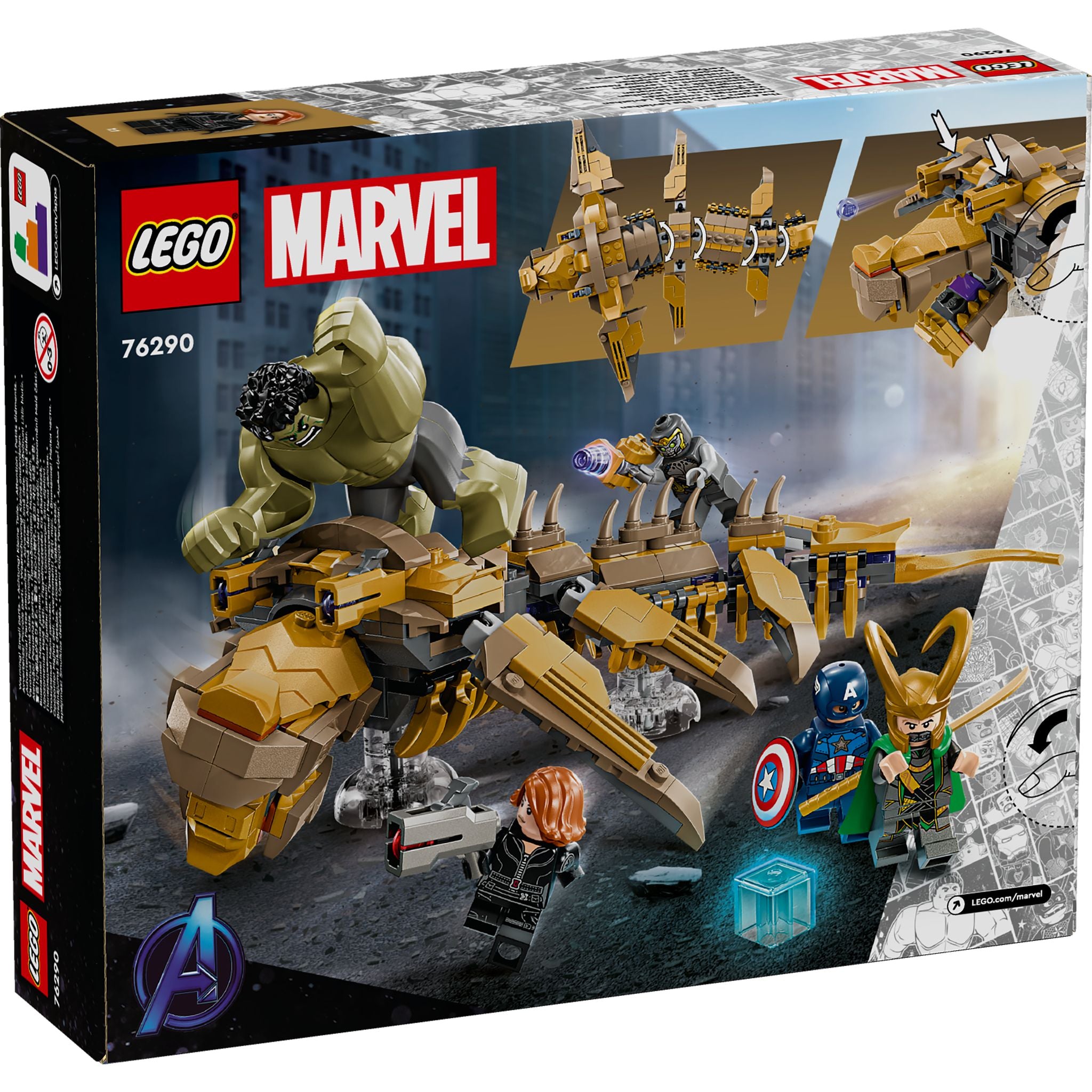 LEGO 76290 Marvel Super Heroes The Avengers Vs. The Leviathan