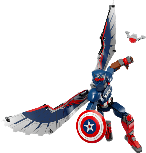 LEGO 76296 Super Heroes New Captain America Construction Figure