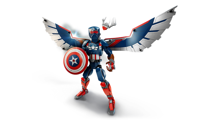 LEGO 76296 Super Heroes New Captain America Construction Figure