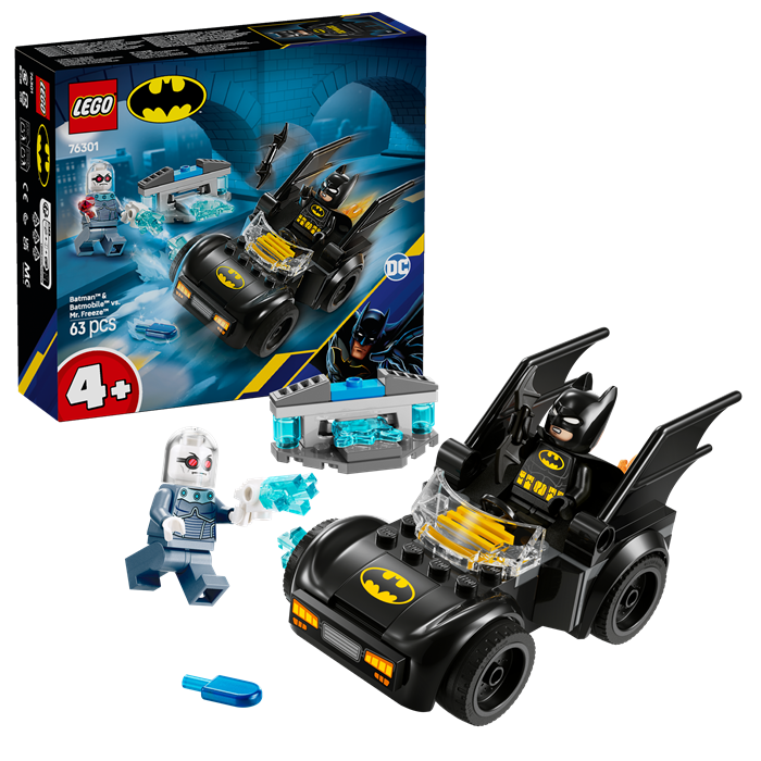 LEGO 76301 Super Heroes DC Comics Batman & Batmobile Vs. Mr. Freeze