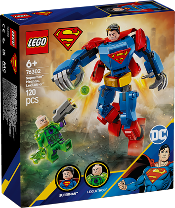 LEGO 76302 Super Heroes DC Comics Superman Mech Vs. Lex Luthor