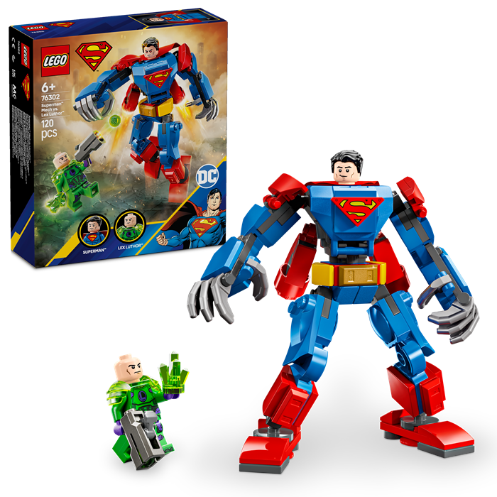 LEGO 76302 Super Heroes DC Comics Superman Mech Vs. Lex Luthor