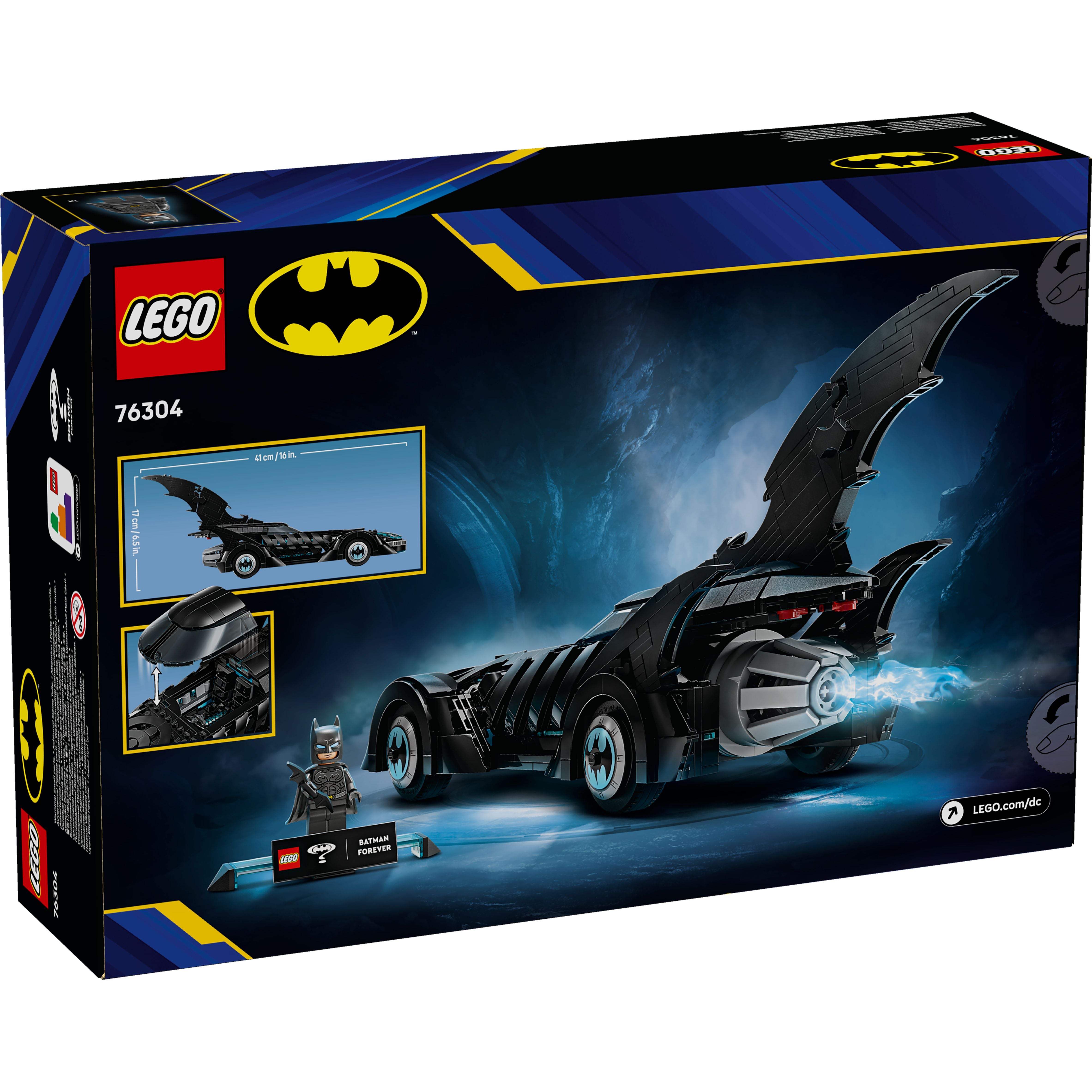 LEGO 76304 DC Batman: Batman Forever Batmobile