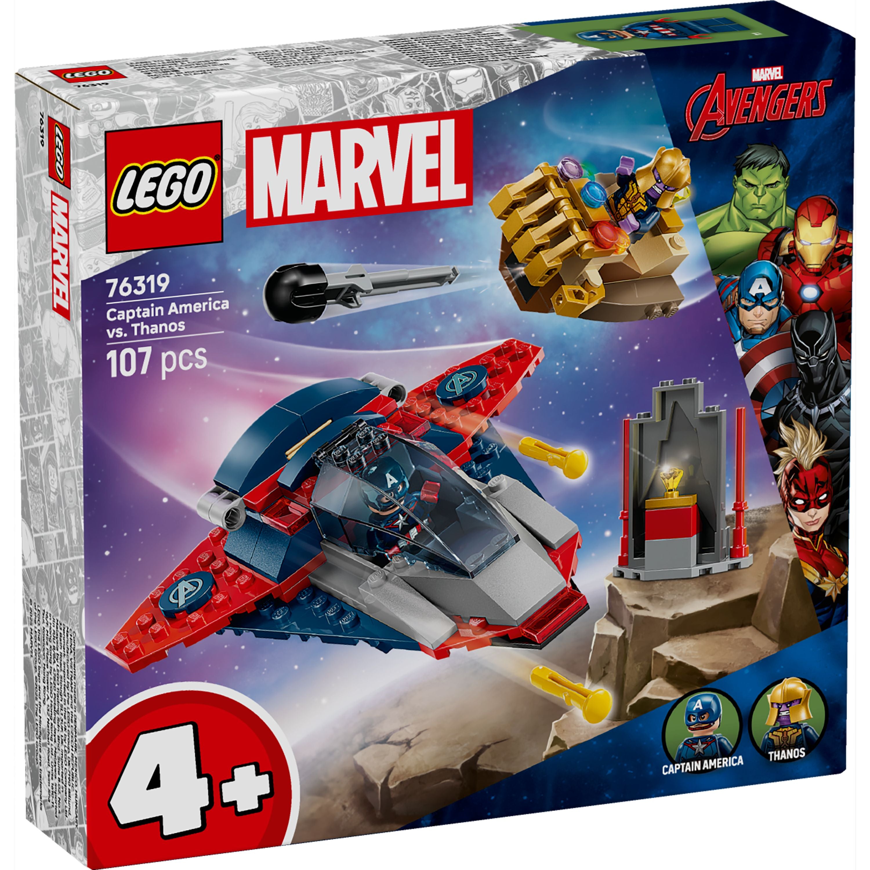 LEGO 76319 Marvel Captain America vs. Thanos