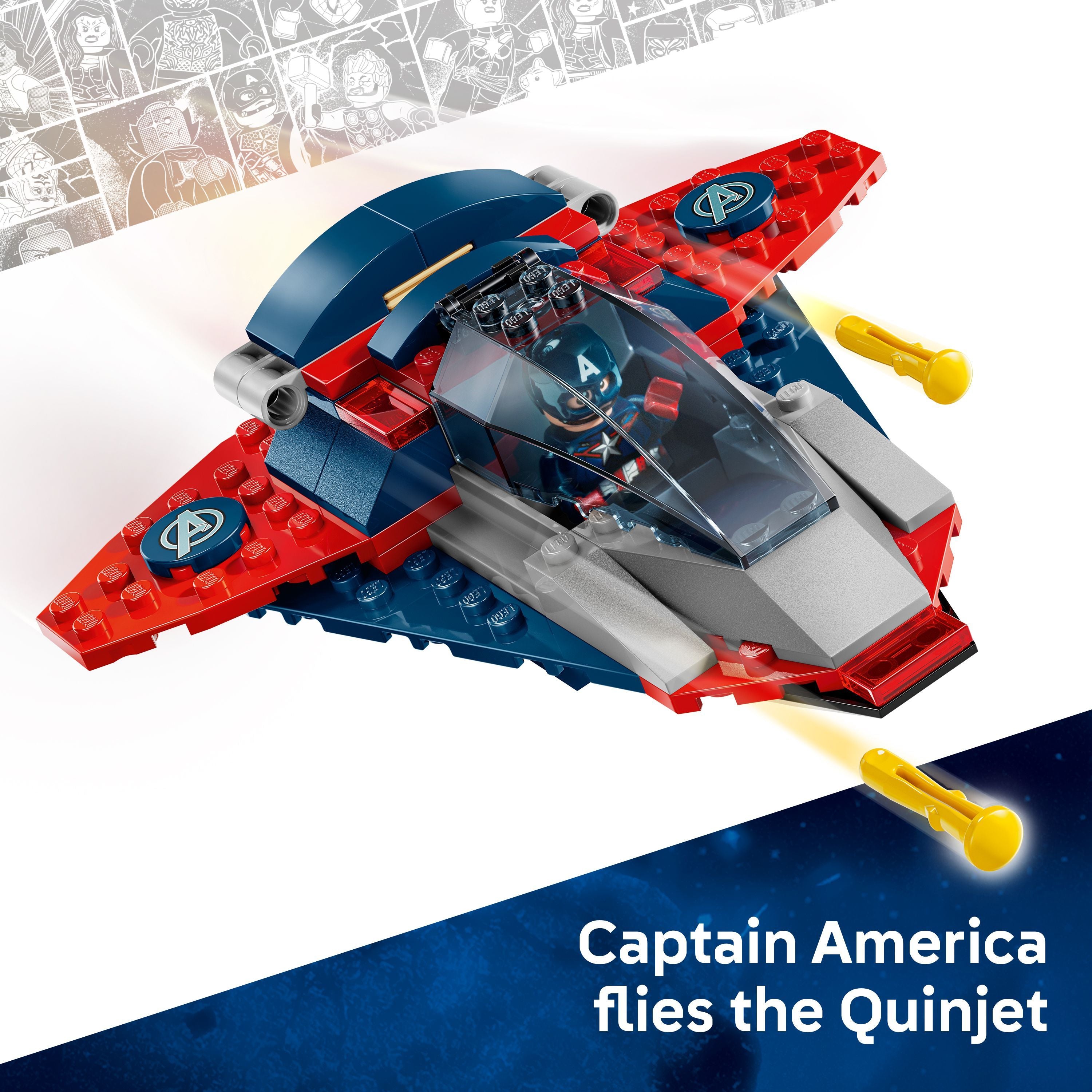LEGO 76319 Marvel Captain America vs. Thanos