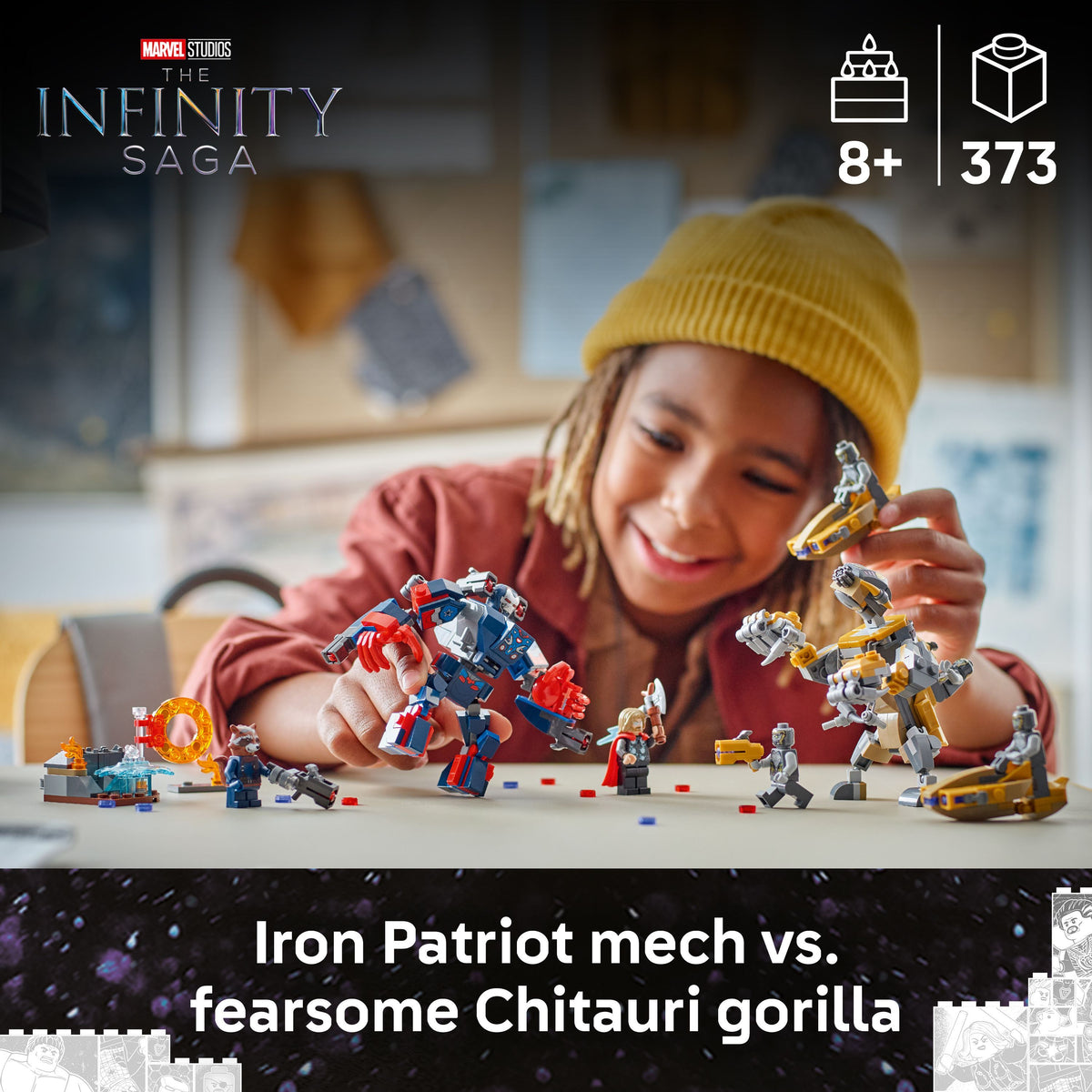 76322 LEGO 76322 Marvel Avengers: Endgame Thor vs. Chitauri – Toyworld NZ