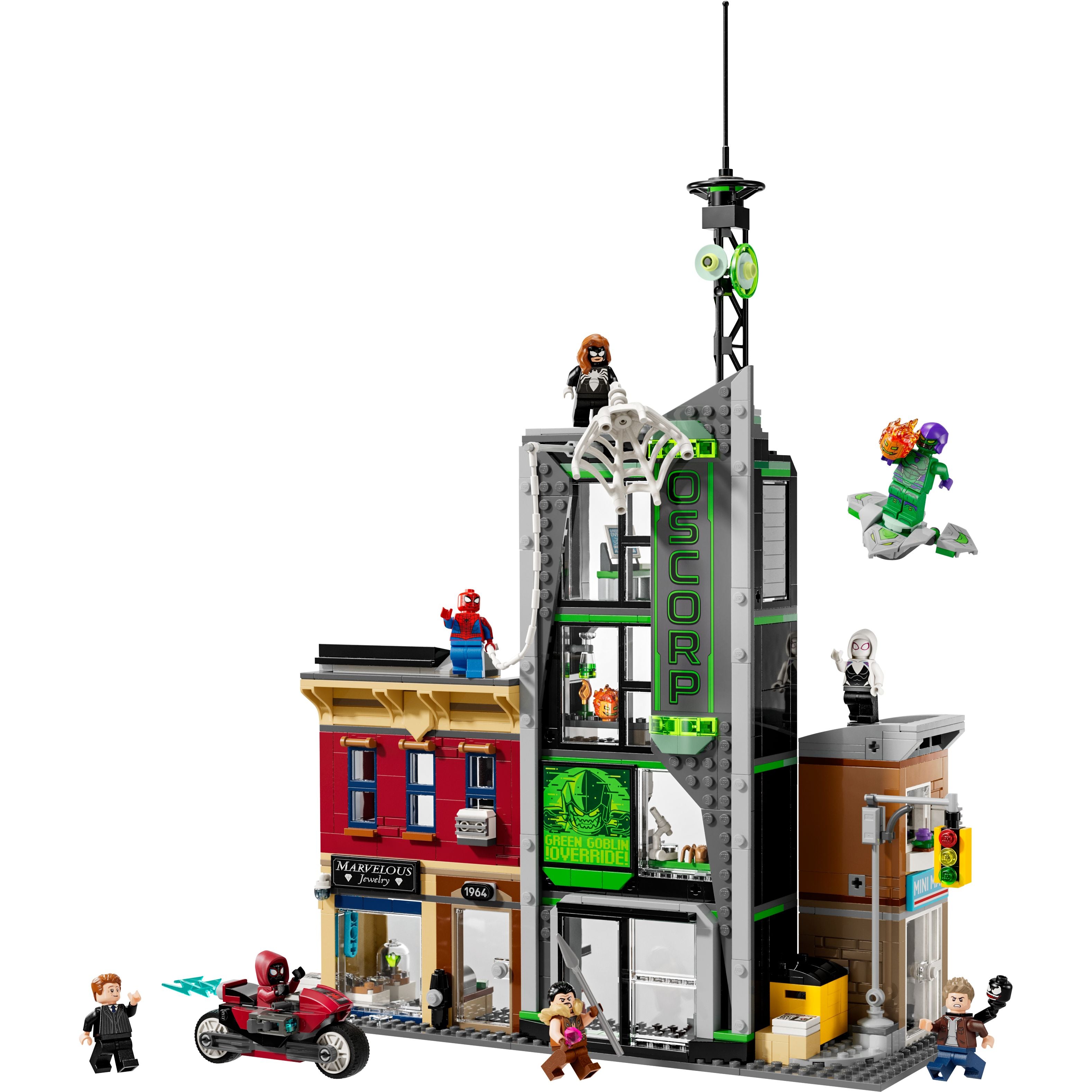 LEGO 76324 Marvel Spider-Man vs. Oscorp