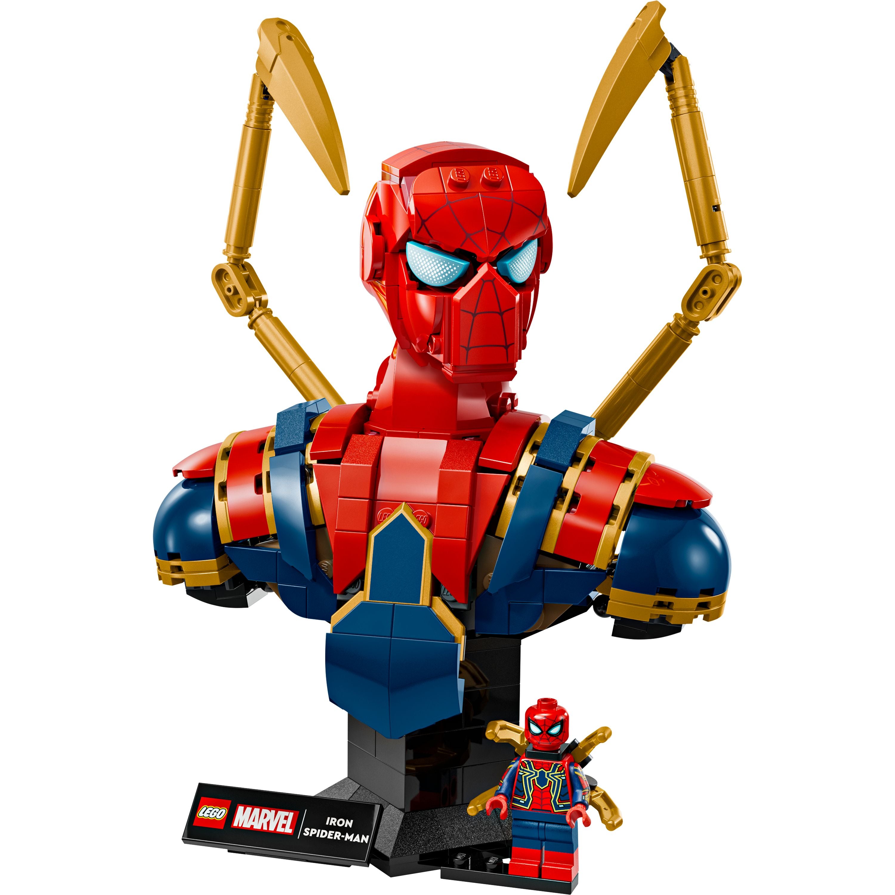 LEGO 76326 Marvel Iron Spider-Man Bust - Toyworld NZ