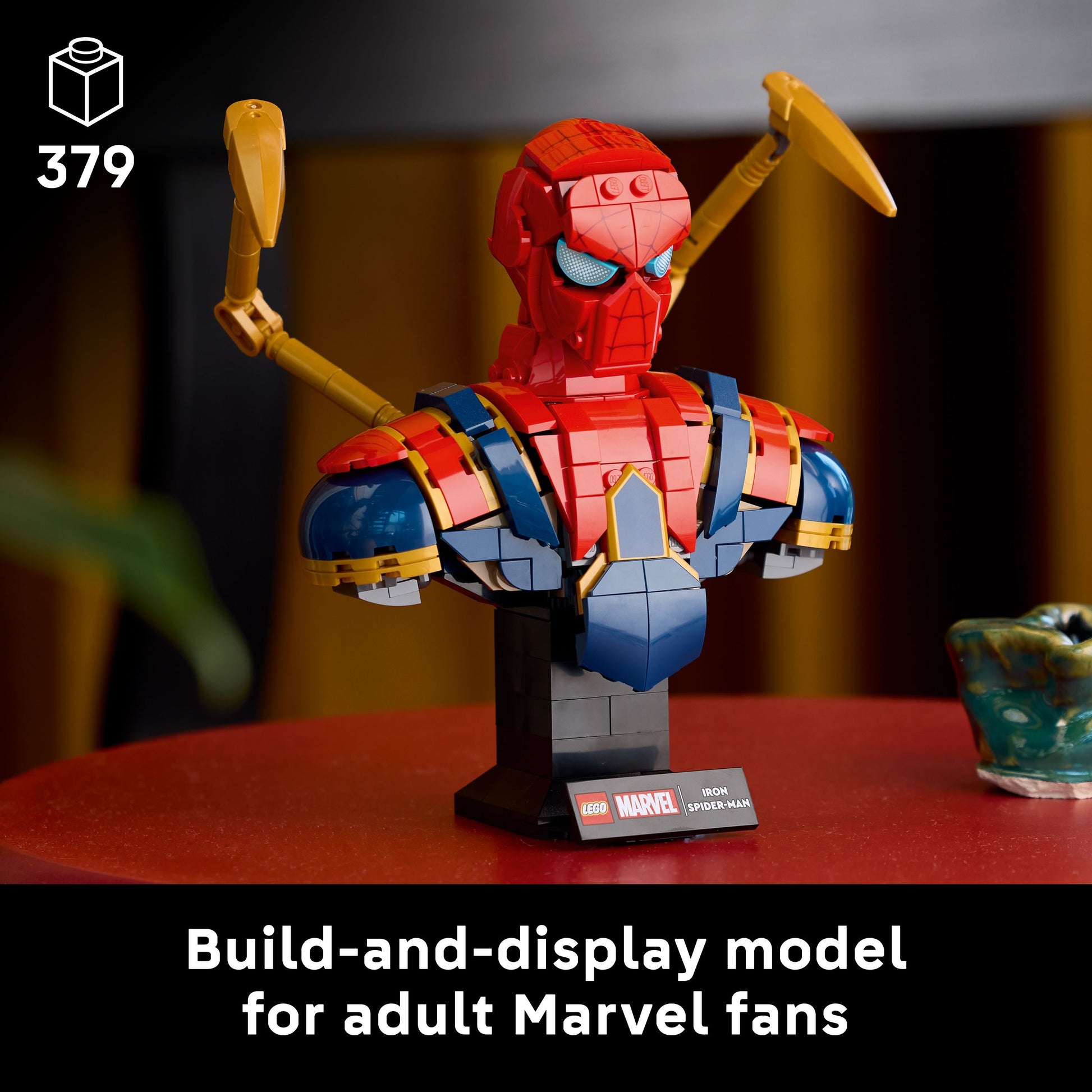 LEGO 76326 Marvel Iron Spider-Man Bust - Toyworld NZ