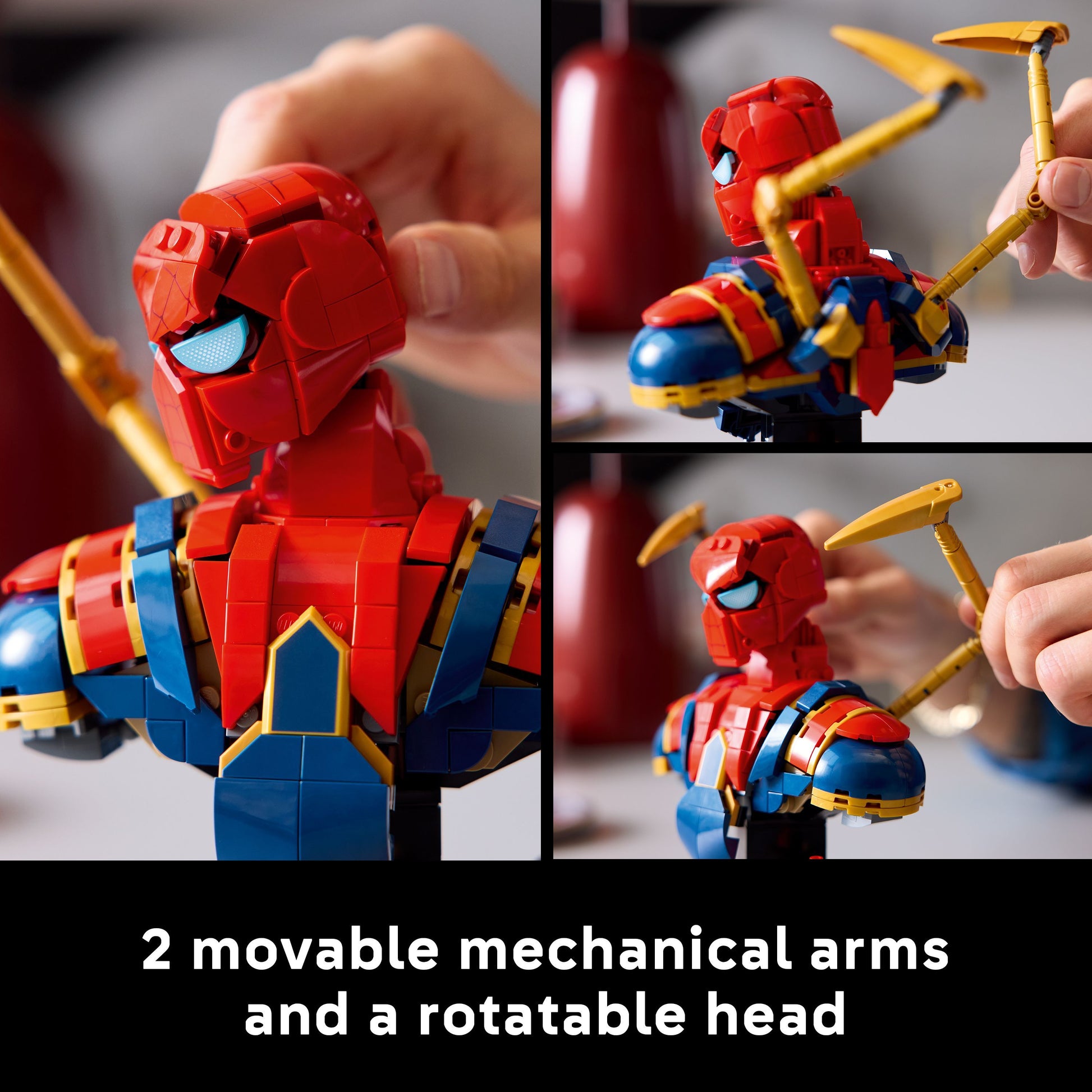 LEGO 76326 Marvel Iron Spider-Man Bust - Toyworld NZ