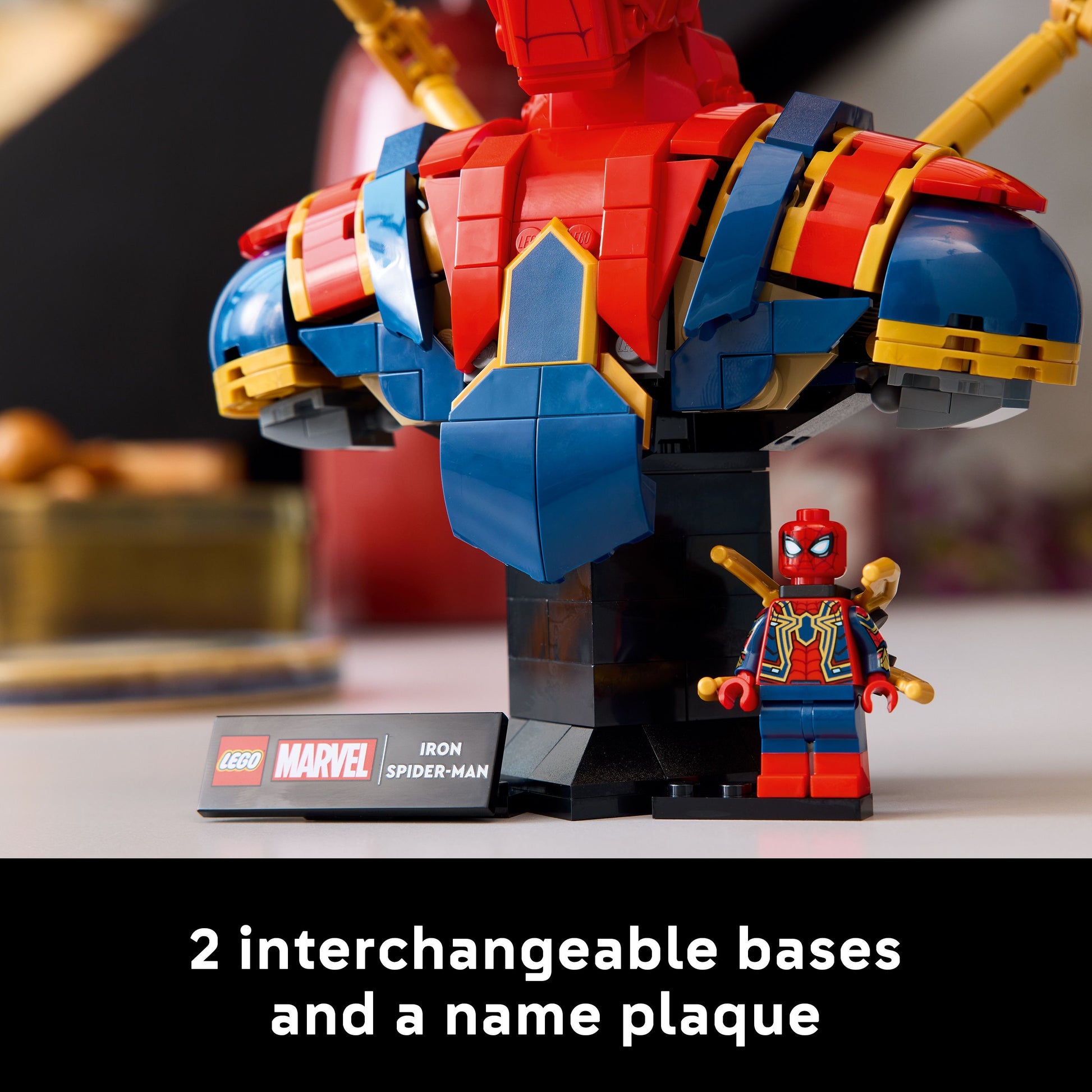 LEGO 76326 Marvel Iron Spider-Man Bust - Toyworld NZ