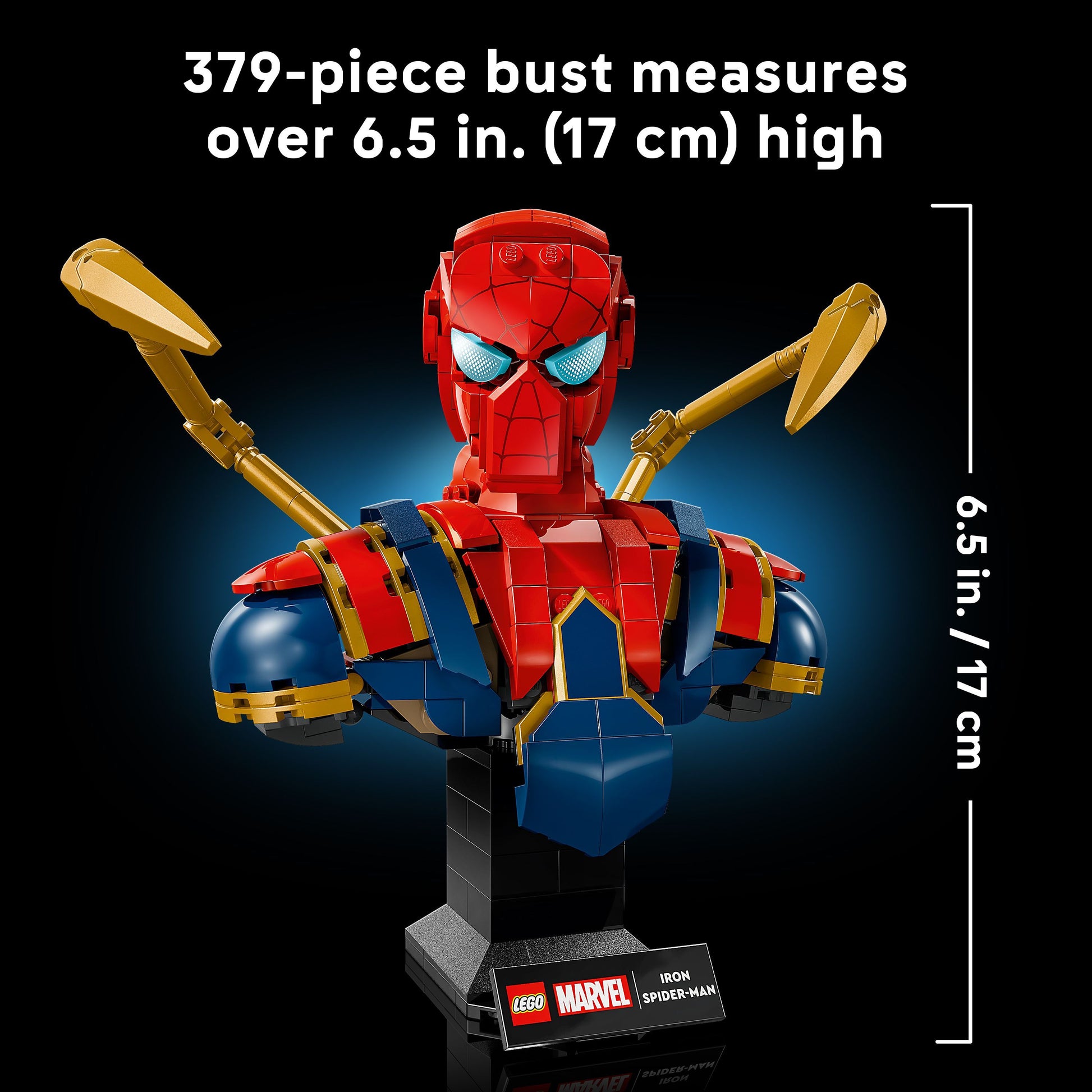 LEGO 76326 Marvel Iron Spider-Man Bust - Toyworld NZ