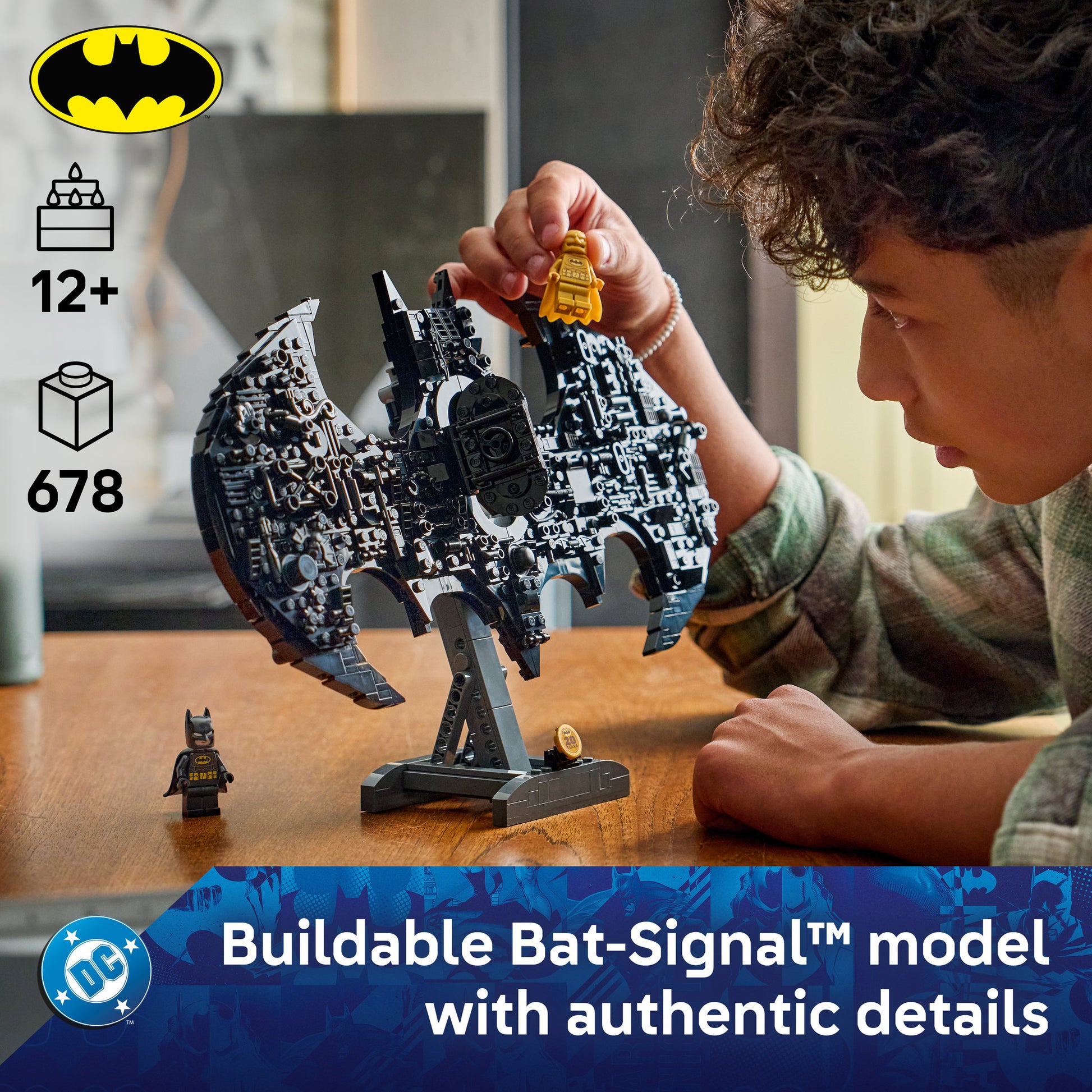 LEGO 76330 Super Heroes DC Batman Logo - Toyworld NZ