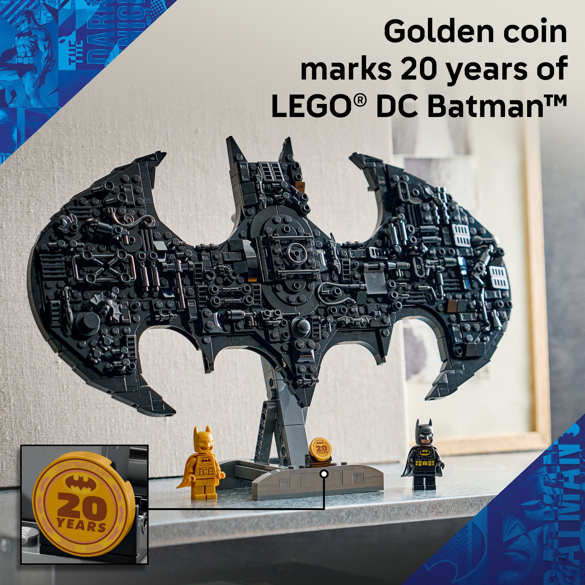 LEGO 76330 Super Heroes DC Batman Logo - Toyworld NZ