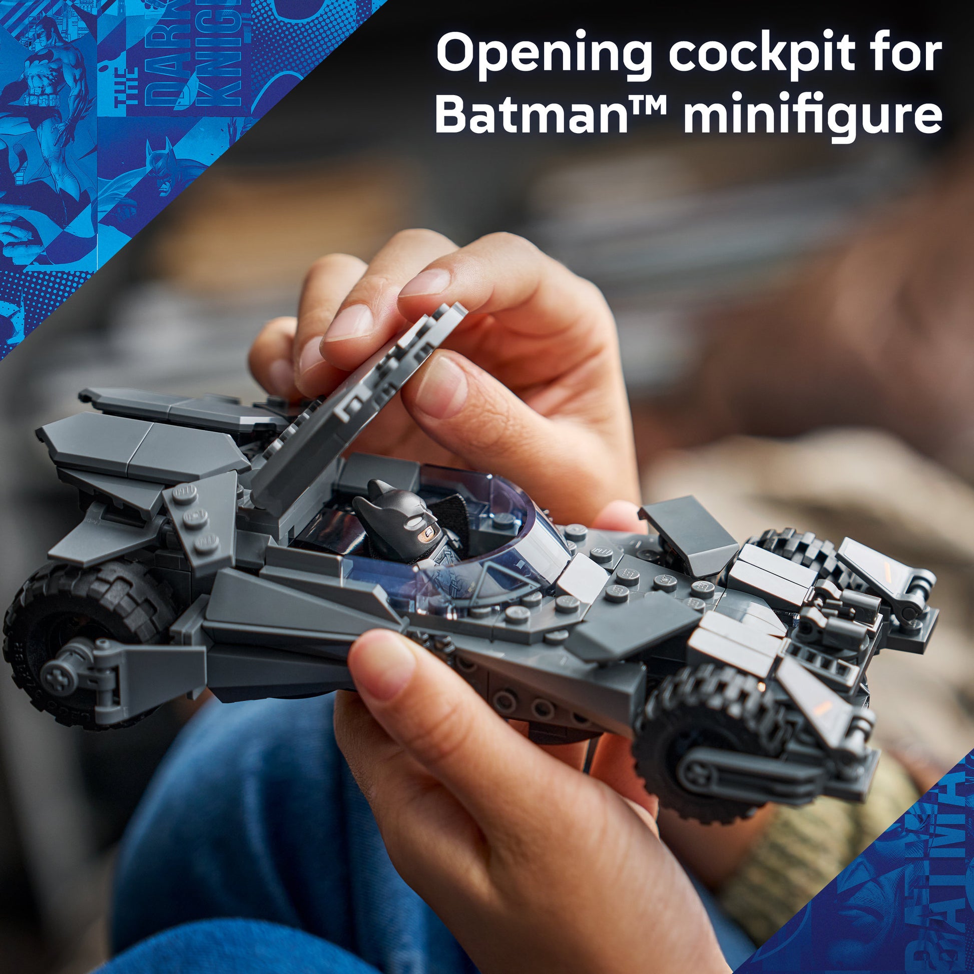 LEGO 76331 Super Heroes Batman vs Superman Batmobile - Toyworld NZ