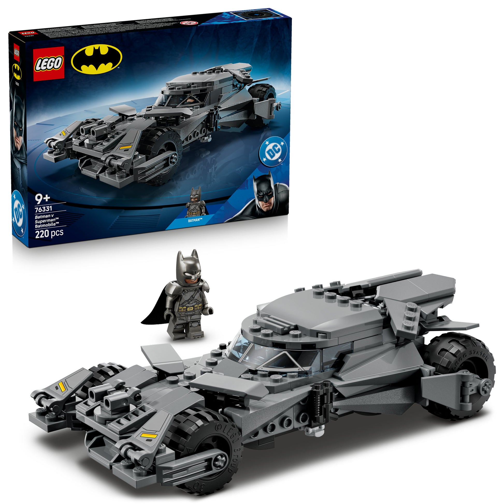 LEGO 76331 Super Heroes Batman vs Superman Batmobile - Toyworld NZ