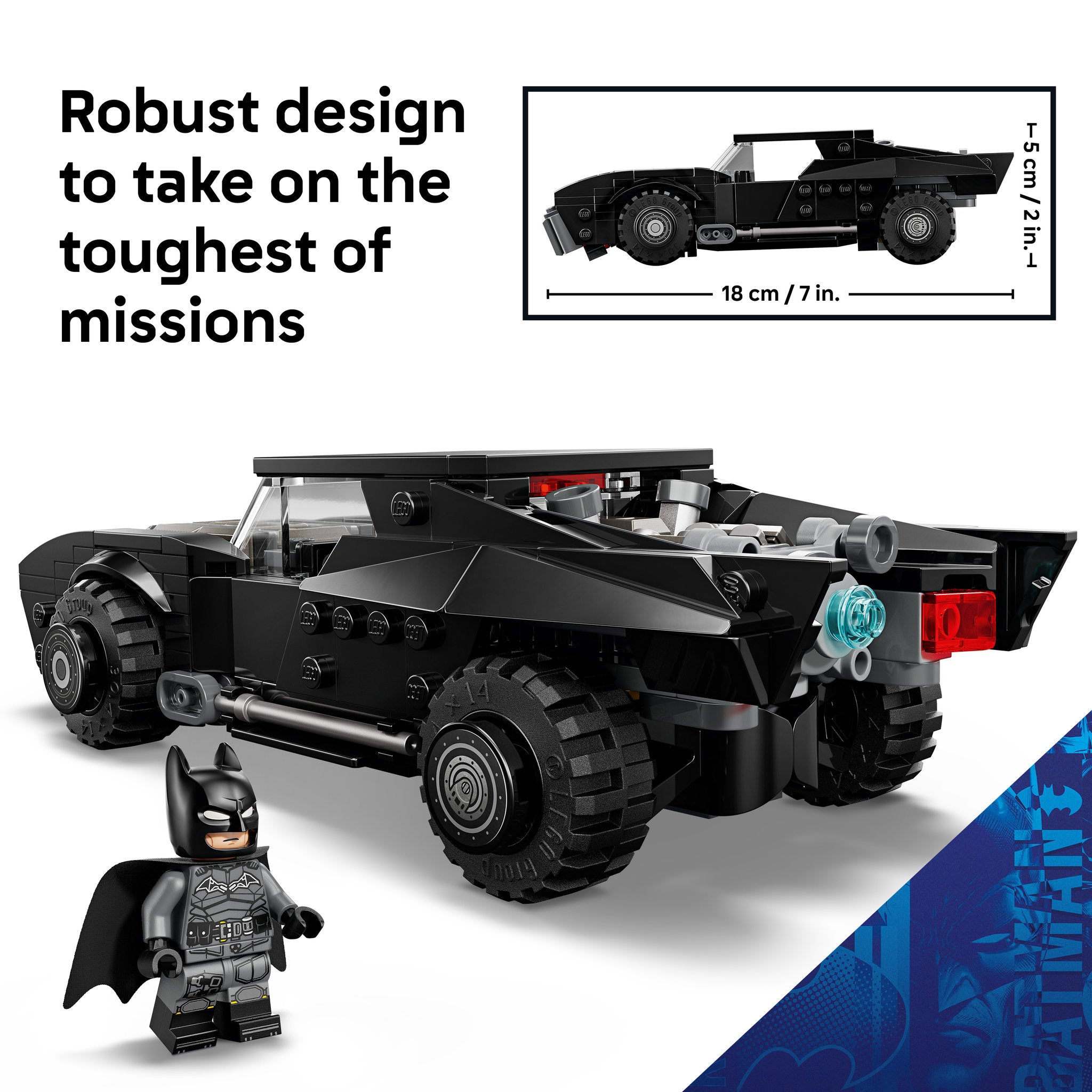LEGO 76332 Super Heroes The Batman Batmobile - Toyworld NZ